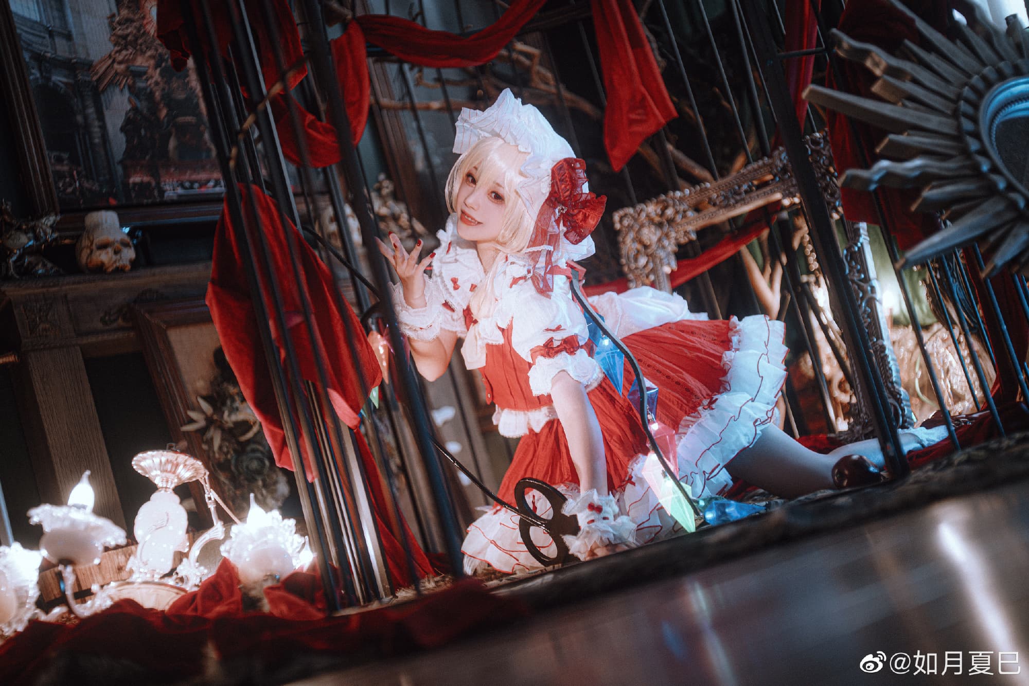 来个人跟我玩嘛！东方project 芙兰朵露@如月夏巳 COSPLAY-第4张