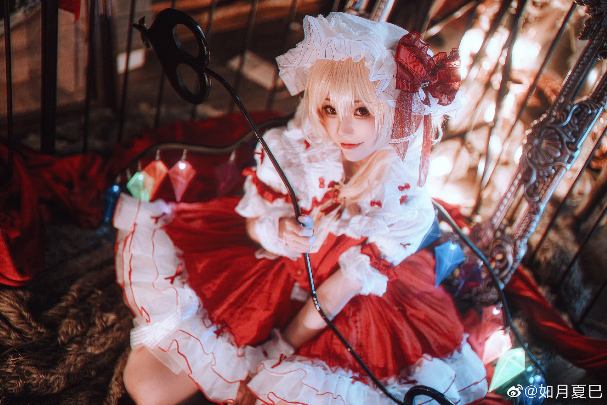 来个人跟我玩嘛！东方project 芙兰朵露@如月夏巳 COSPLAY-第6张