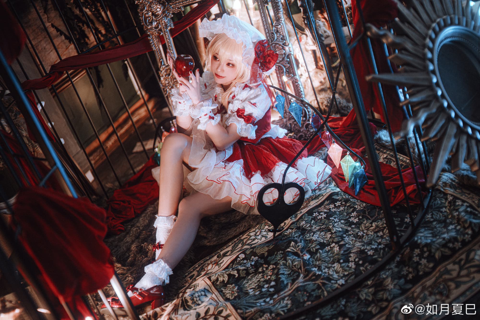 来个人跟我玩嘛！东方project 芙兰朵露@如月夏巳 COSPLAY-第12张