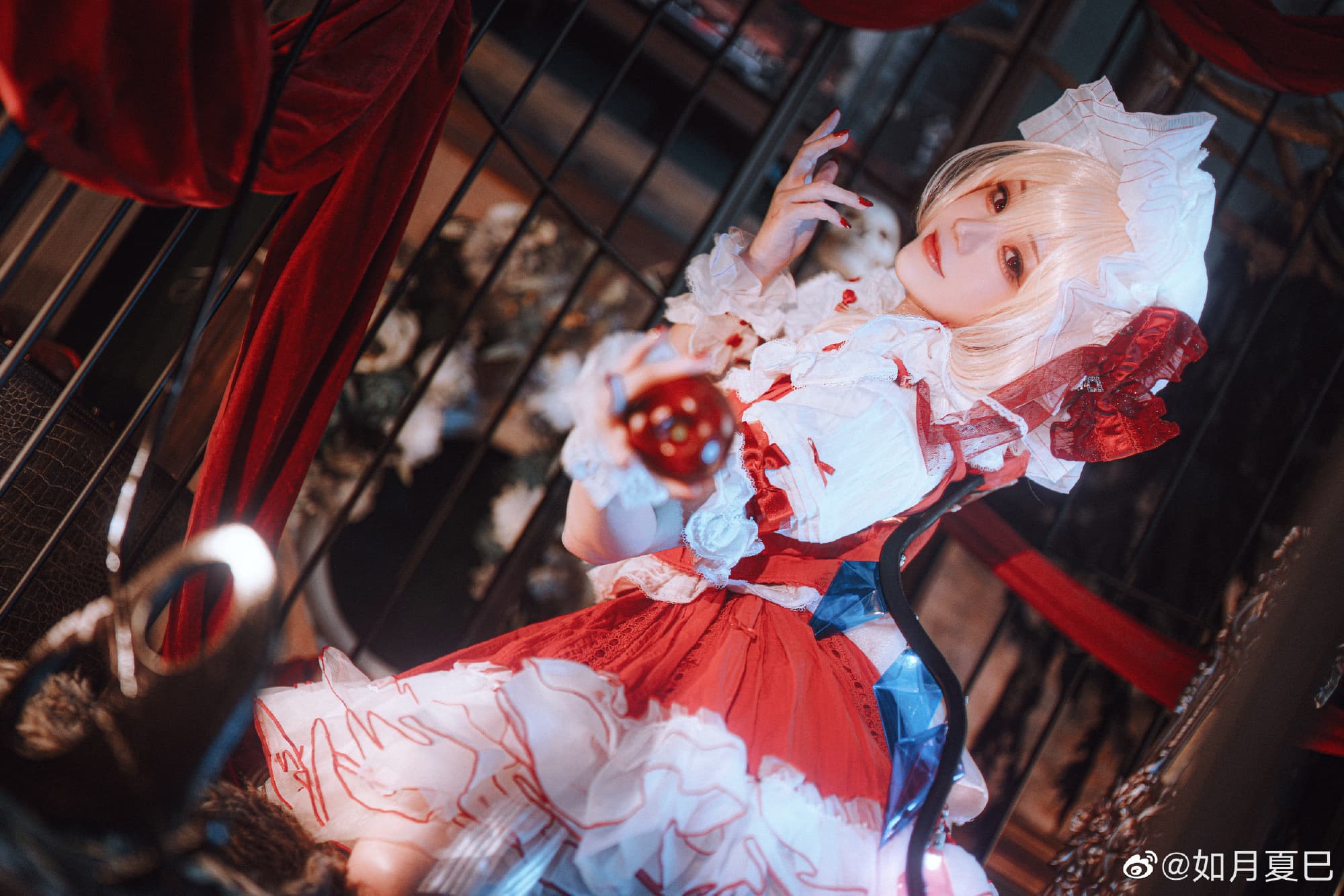 来个人跟我玩嘛！东方project 芙兰朵露@如月夏巳 COSPLAY-第13张