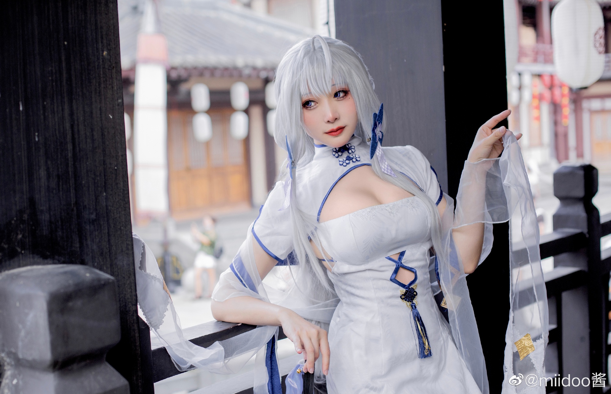 【COS】姨里姨气的  带劲儿 碧蓝航线 光辉旗袍@miidoo酱 COSPLAY-第4张