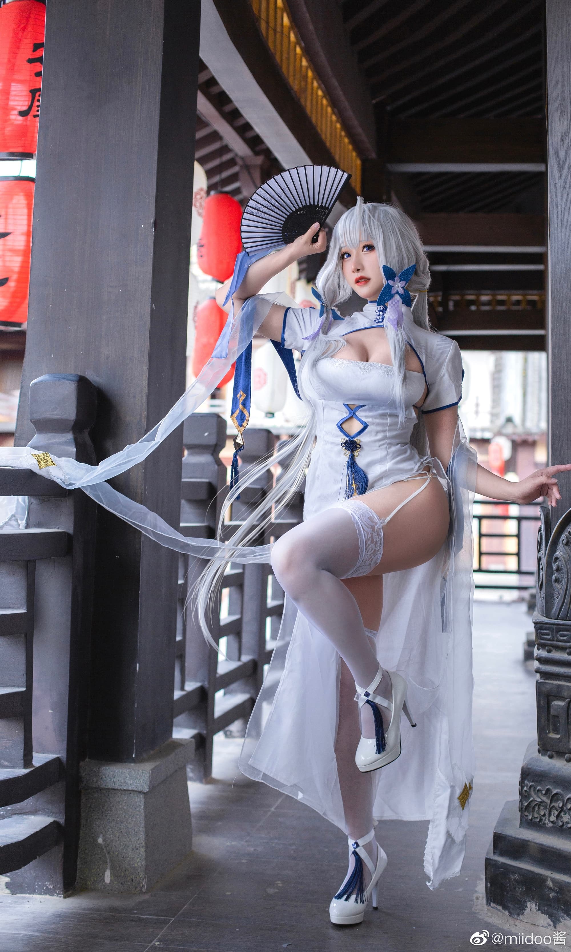 【COS】姨里姨气的  带劲儿 碧蓝航线 光辉旗袍@miidoo酱 COSPLAY-第11张