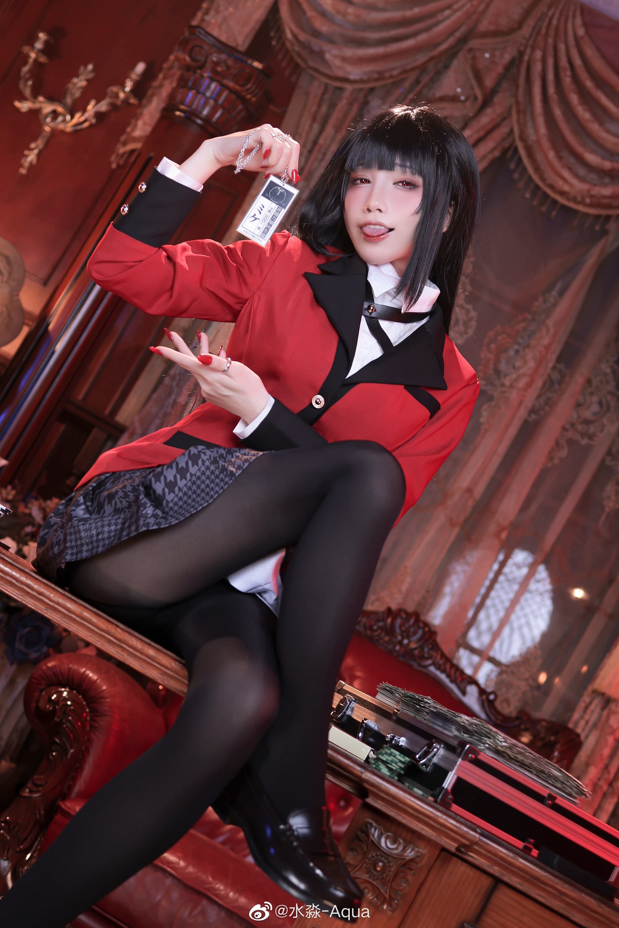 一起坠入深渊吧！！ 蛇喰梦子@水淼-Aqua COSPLAY-第4张