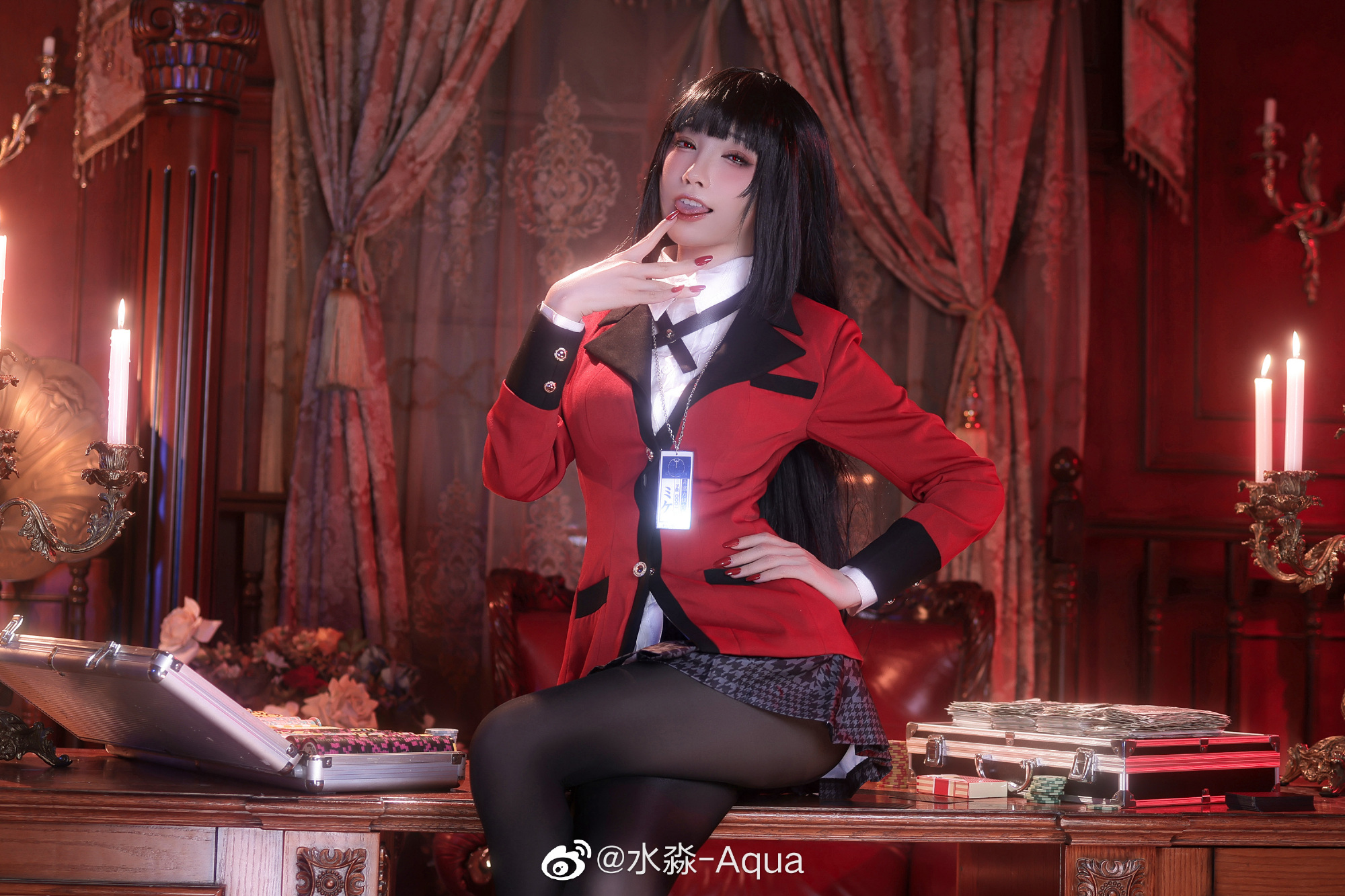 一起坠入深渊吧！！ 蛇喰梦子@水淼-Aqua COSPLAY-第6张