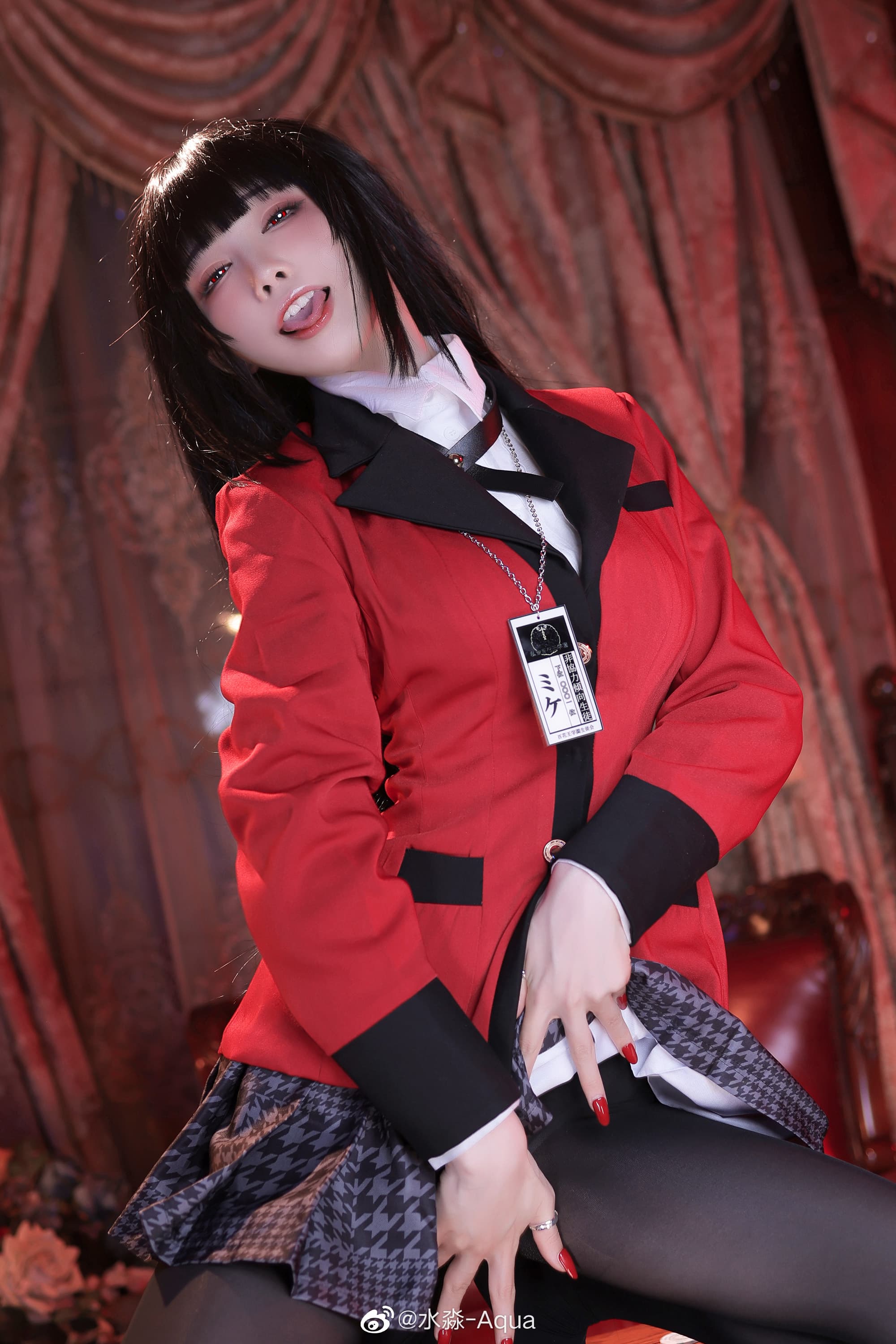 一起坠入深渊吧！！ 蛇喰梦子@水淼-Aqua COSPLAY-第7张