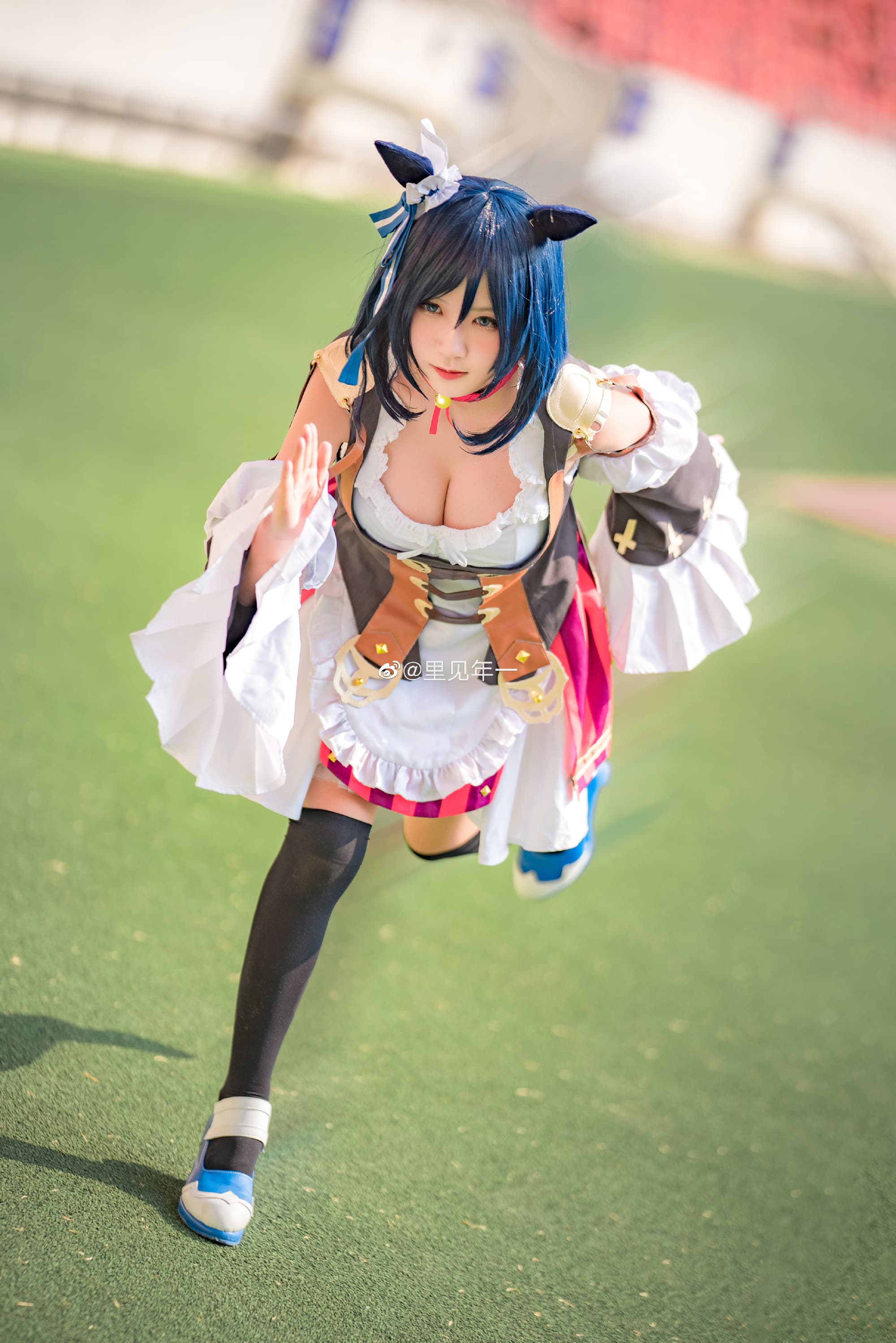 【COS】在任何时候都严格、严谨、精确。让我们全部按照配方来制作吧！ 赛马娘 荣进闪耀@里见年一 COSPLAY-第1张