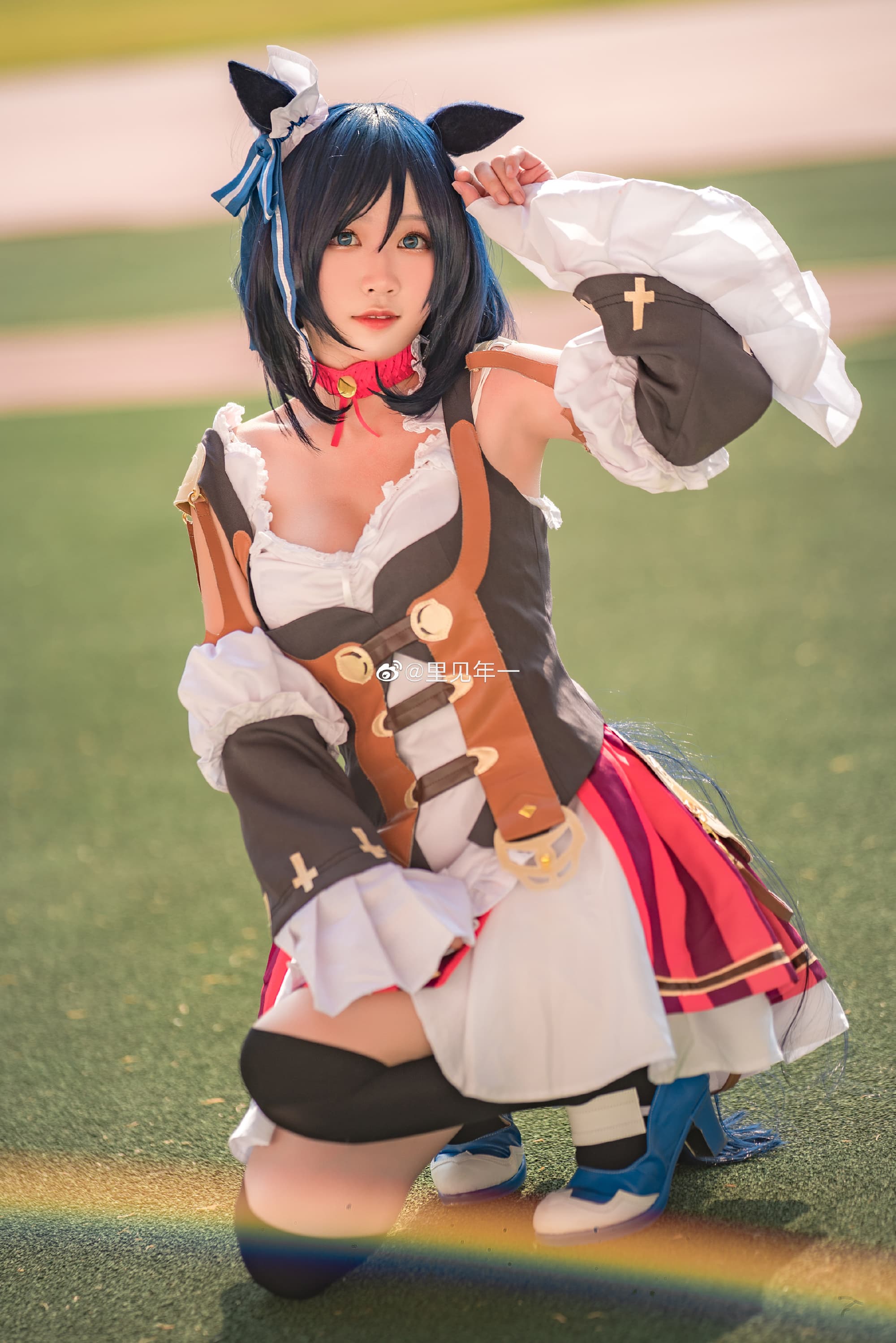 【COS】在任何时候都严格、严谨、精确。让我们全部按照配方来制作吧！ 赛马娘 荣进闪耀@里见年一 COSPLAY-第9张