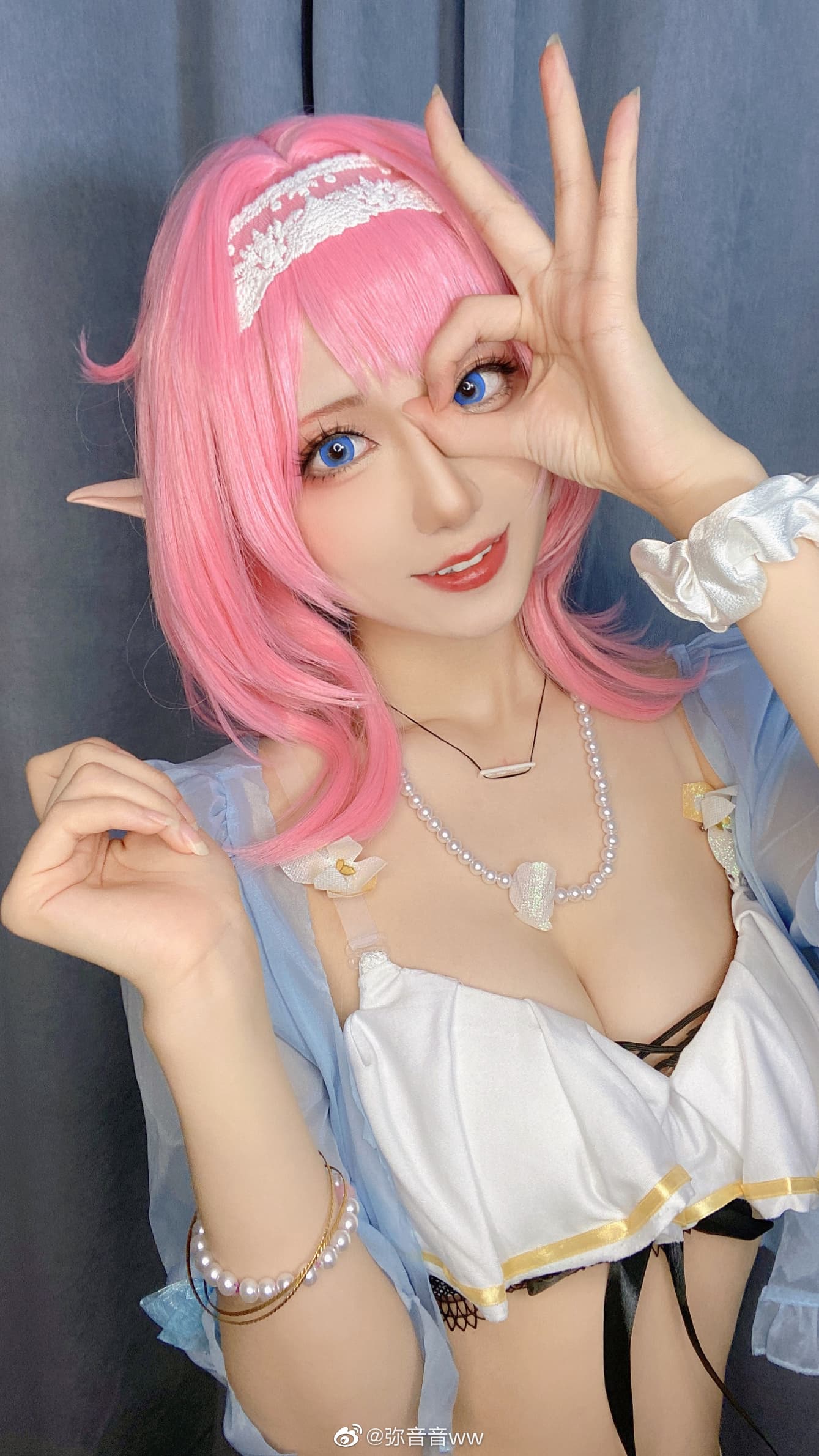【COS】 崩坏3 爱莉希雅@弥音音ww COSPLAY-第1张