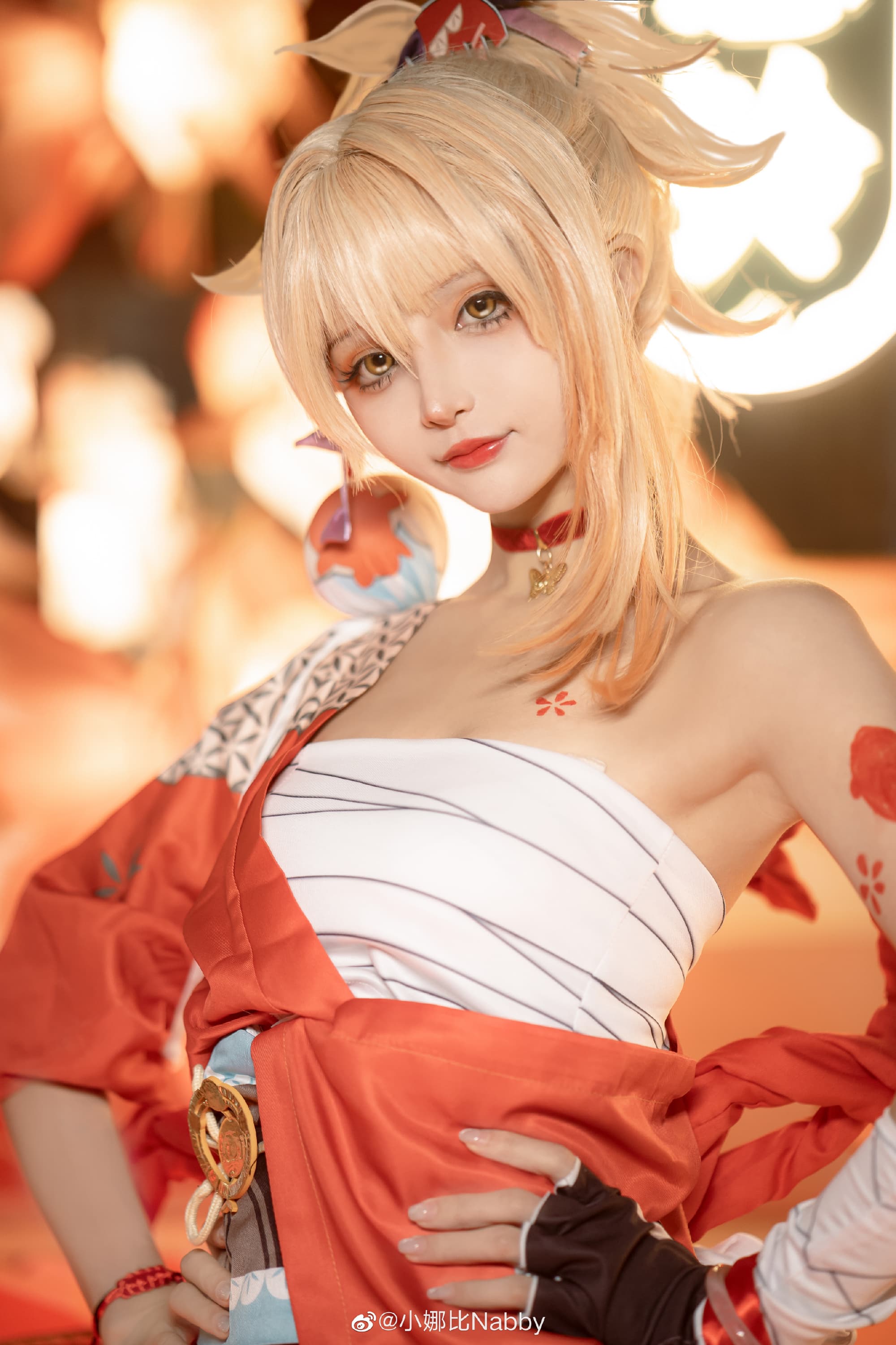 【COS】烟花易逝，人情长存 原神 宵宫@小娜比Nabby COSPLAY-第4张