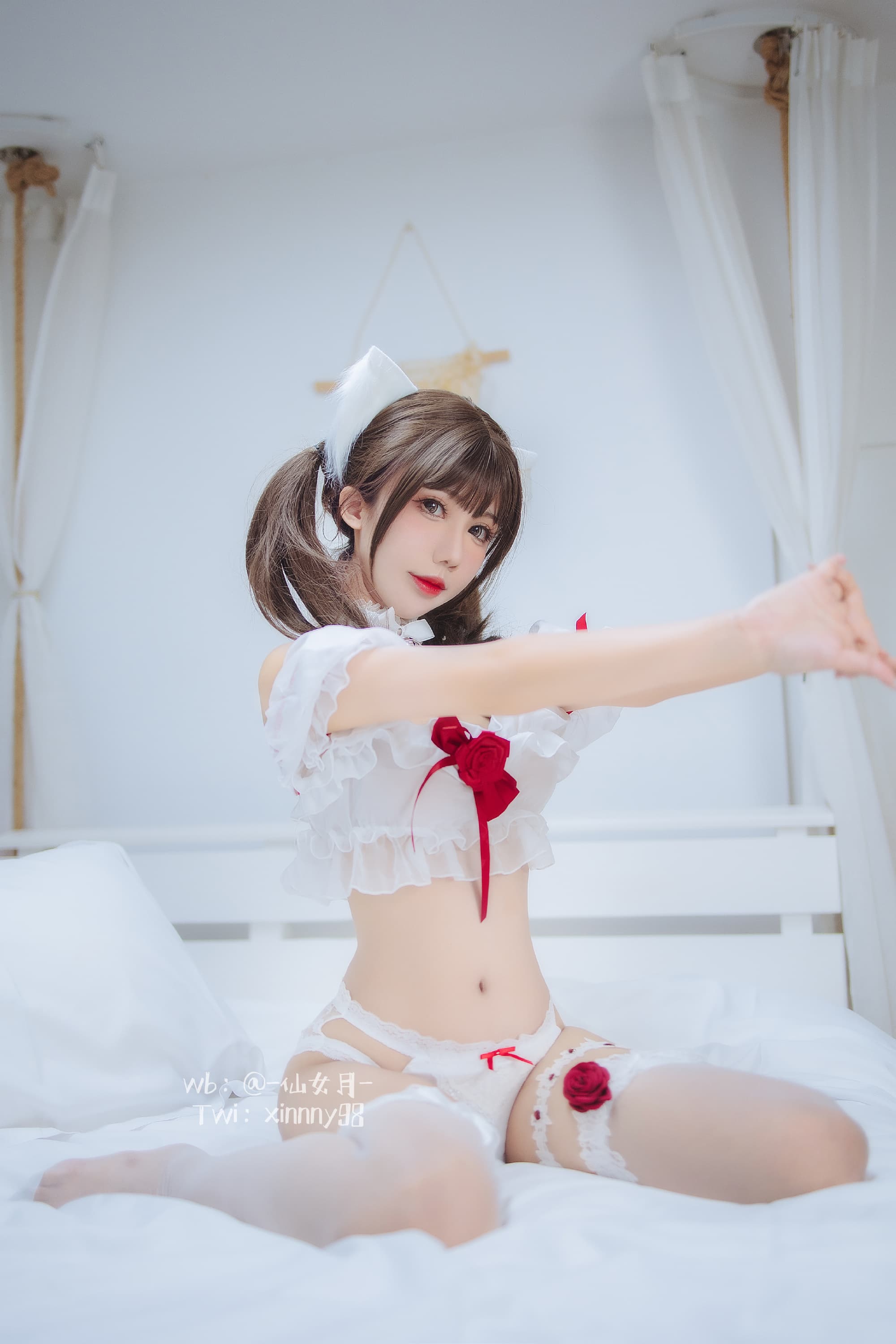 【COS】日系写真 猫猫一个人在家也会孤独吗@-仙女月- 摄影-第5张