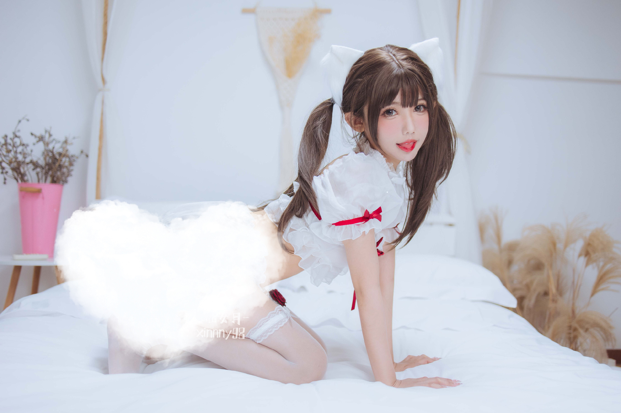 【COS】日系写真 猫猫一个人在家也会孤独吗@-仙女月- 摄影-第11张