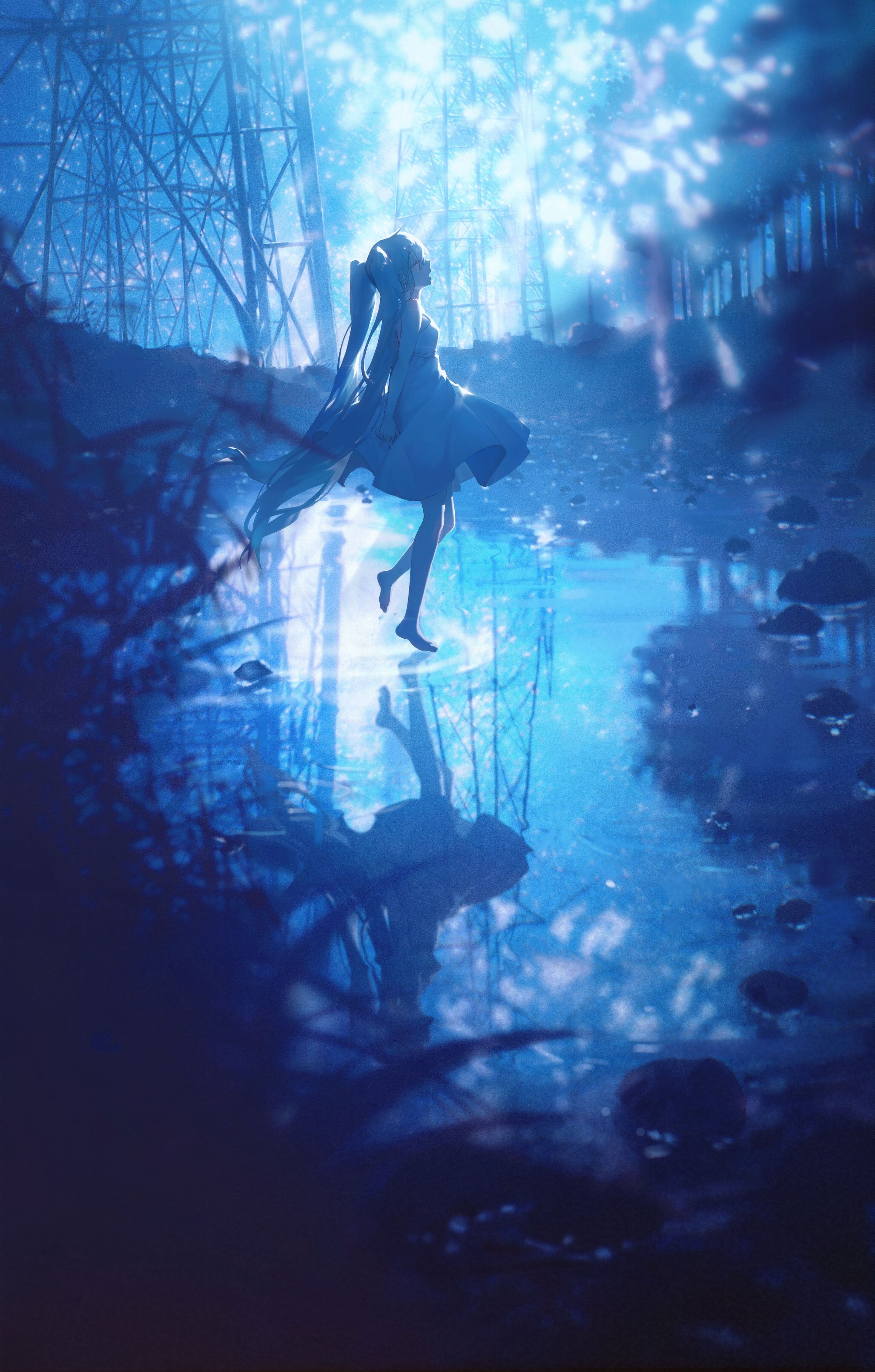 【P站画师】初音未来的忠实粉丝！中国插画师紺屋鴉江的插画作品 P站画师-第10张