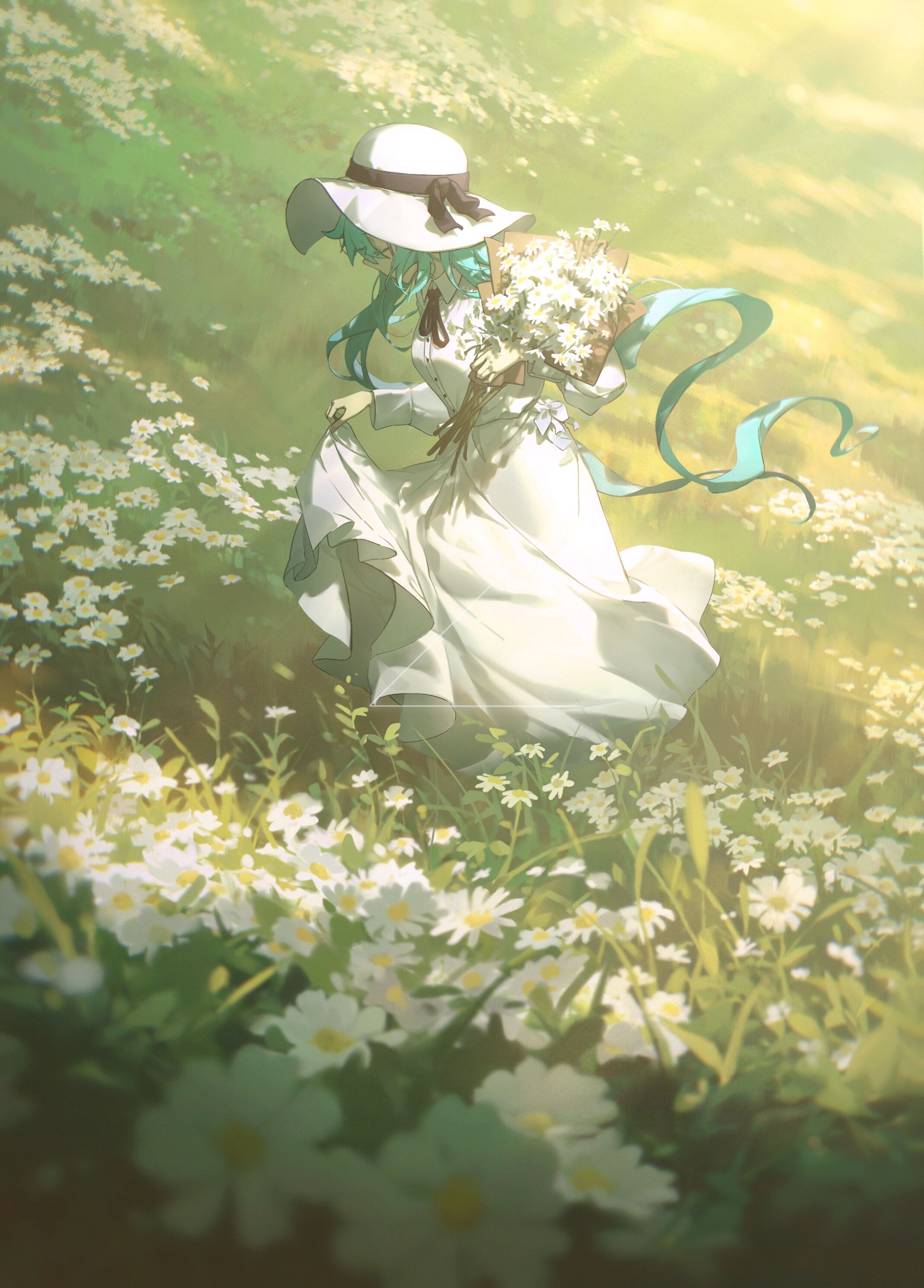 【P站画师】初音未来的忠实粉丝！中国插画师紺屋鴉江的插画作品 P站画师-第11张