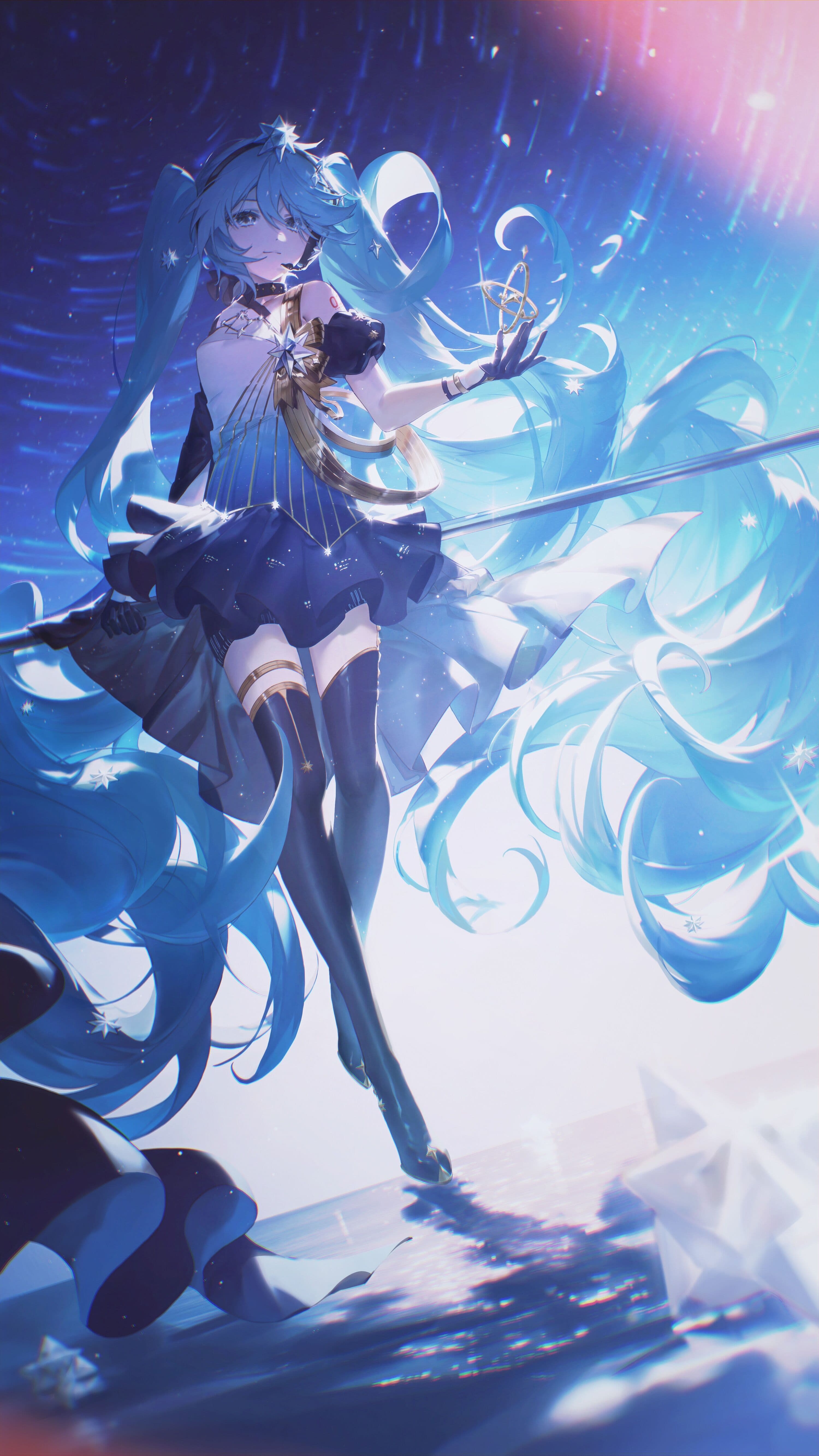 【P站画师】初音未来的忠实粉丝！中国插画师紺屋鴉江的插画作品 P站画师-第12张