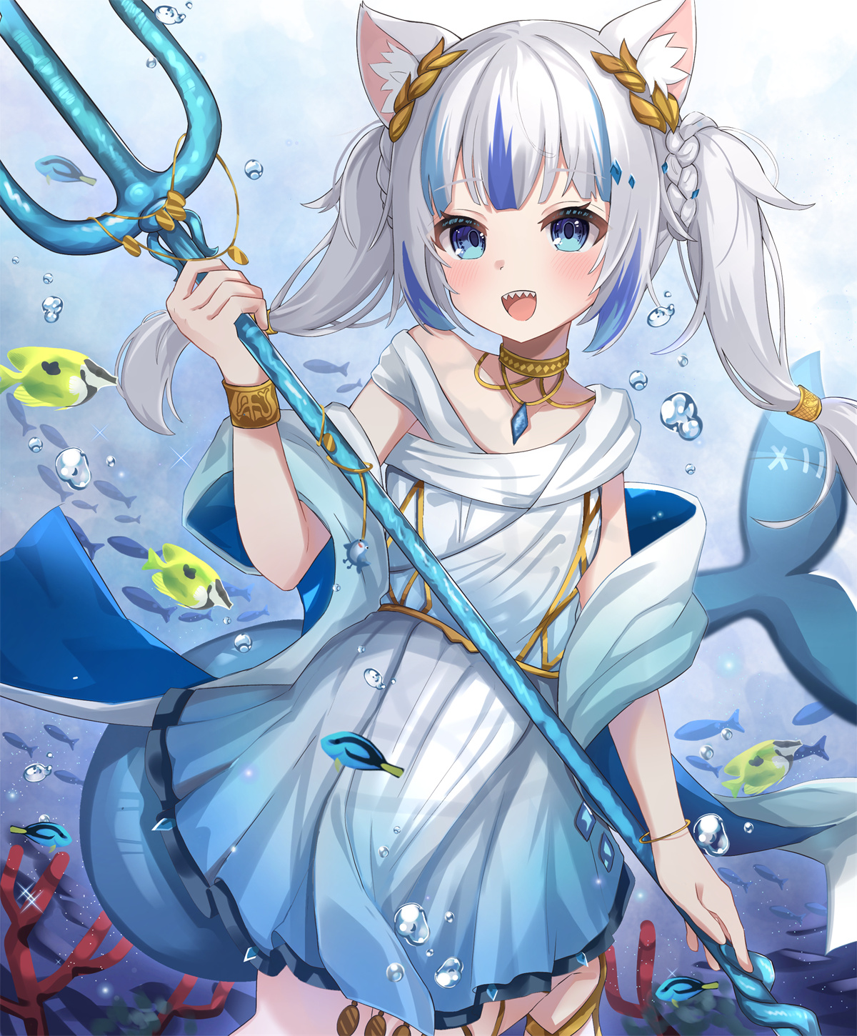 【插画美图】狐耳白上吹雪 线 噶呜·古拉 原神 胡桃 碧蓝航线 今日插画壁纸推荐~ P站美图-第9张