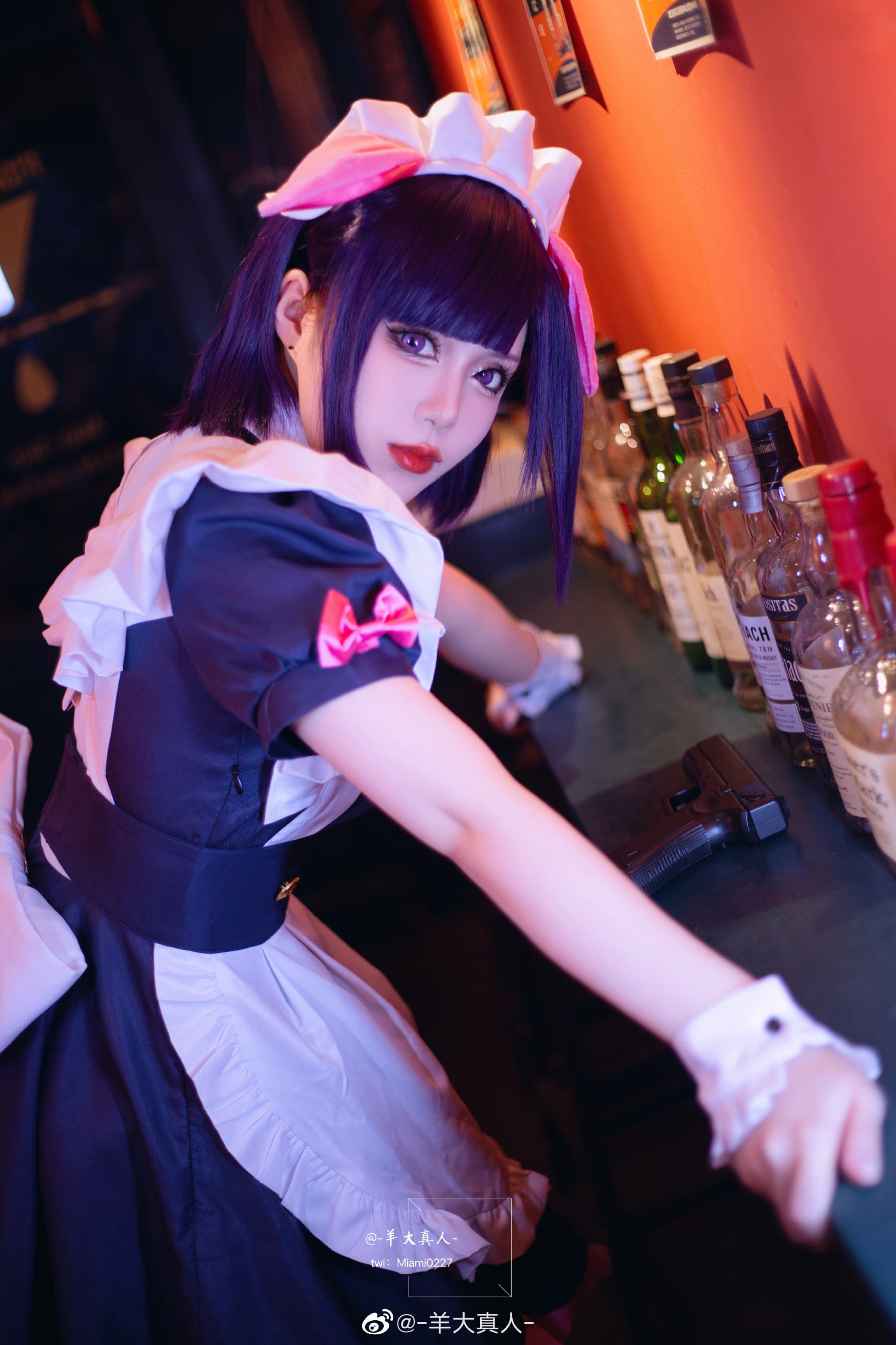 万年岚子「可爱系女仆」 秋叶原女仆战争@-羊大真人- COSPLAY-第2张