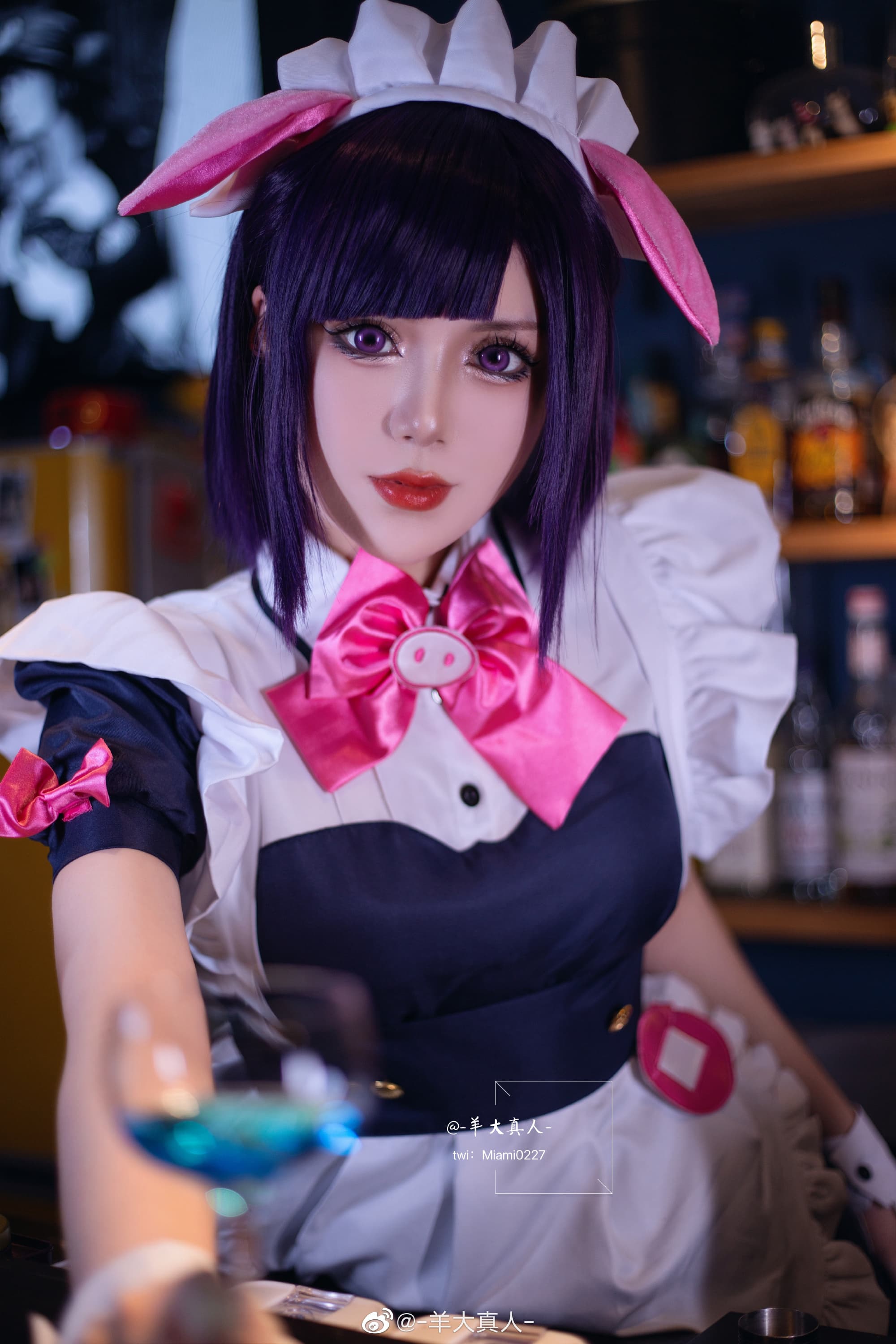 万年岚子「可爱系女仆」 秋叶原女仆战争@-羊大真人- COSPLAY-第9张