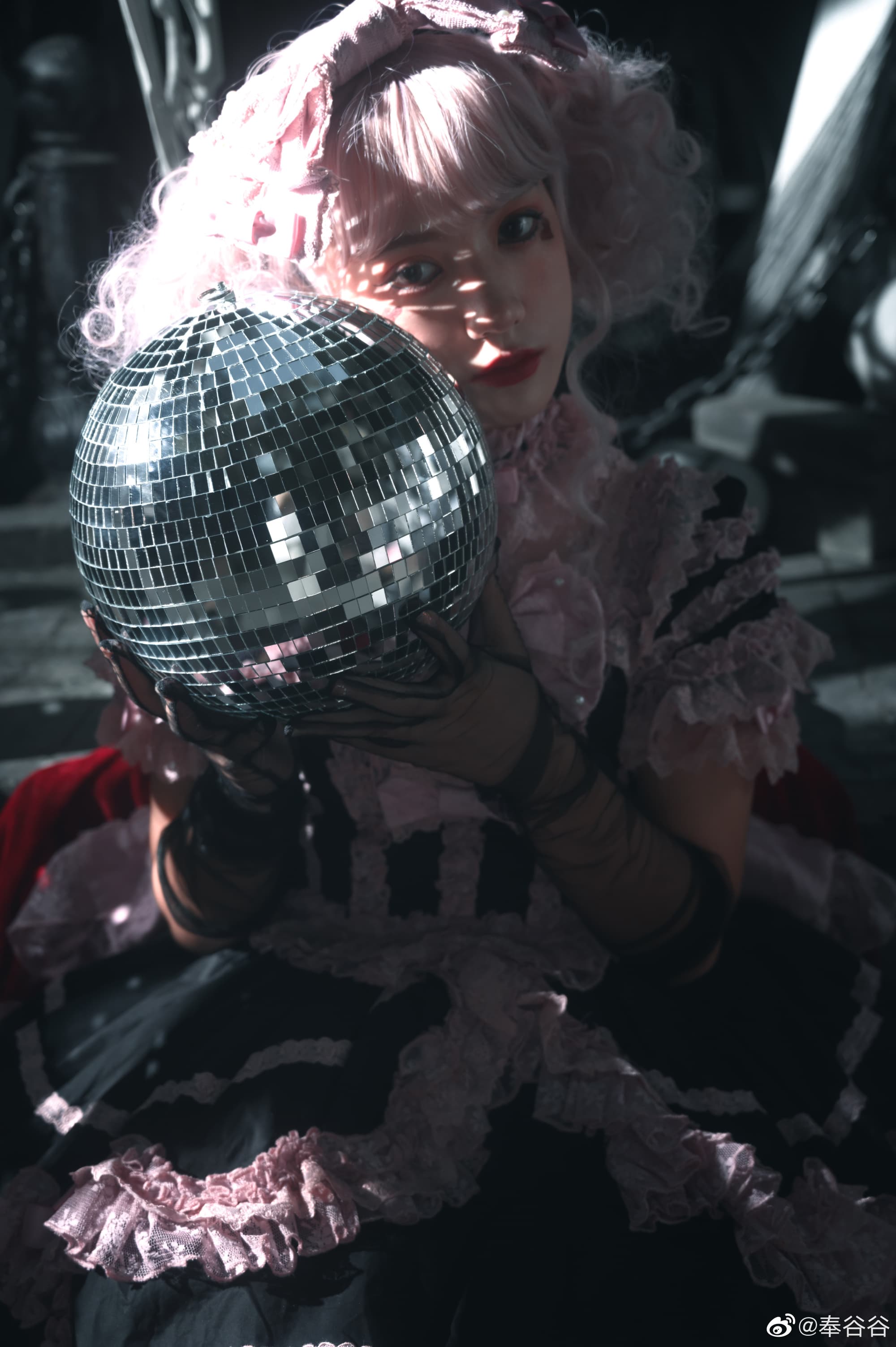 lolita装扮 ♥ 𝕭𝖑𝖆𝖈𝖐 𝕽𝖔𝖒𝖆𝖓𝖈𝖊 ♥@奉谷谷 LOLITA-第1张