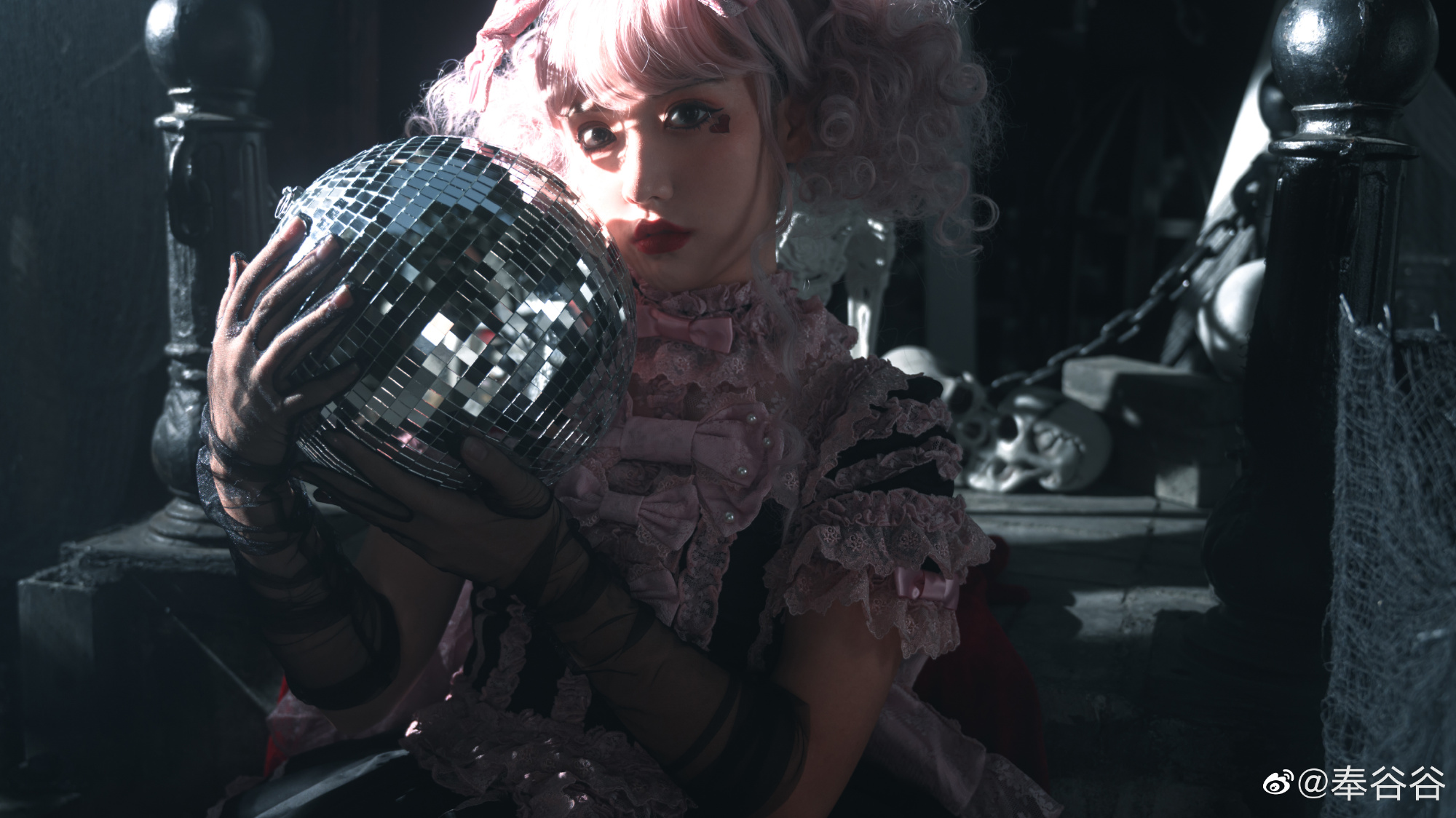 lolita装扮 ♥ 𝕭𝖑𝖆𝖈𝖐 𝕽𝖔𝖒𝖆𝖓𝖈𝖊 ♥@奉谷谷 LOLITA-第11张