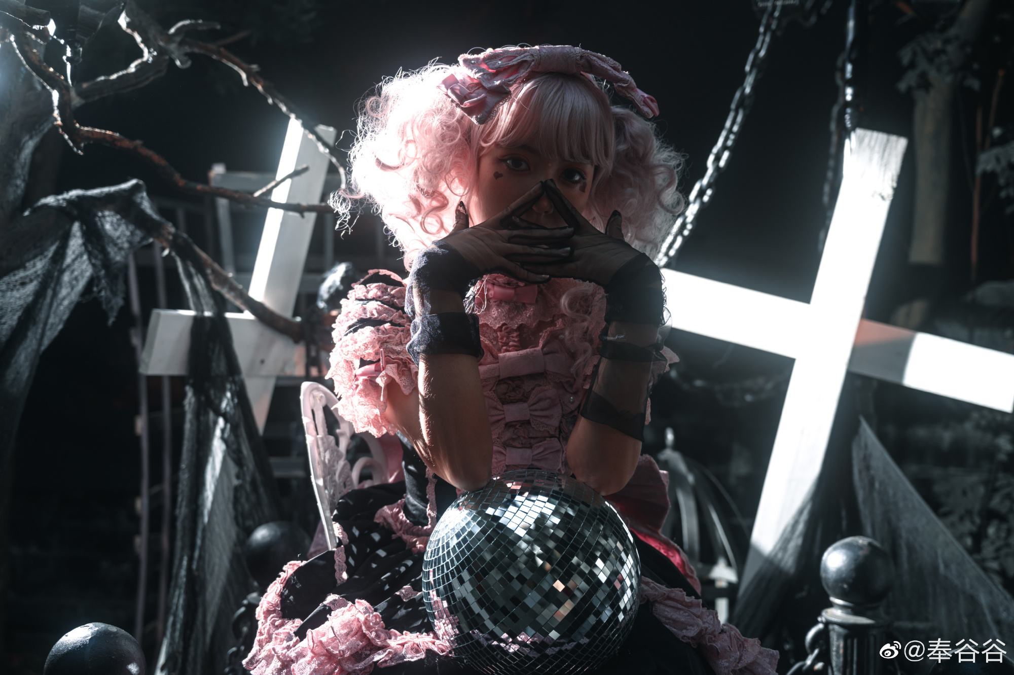 lolita装扮 ♥ 𝕭𝖑𝖆𝖈𝖐 𝕽𝖔𝖒𝖆𝖓𝖈𝖊 ♥@奉谷谷 LOLITA-第17张