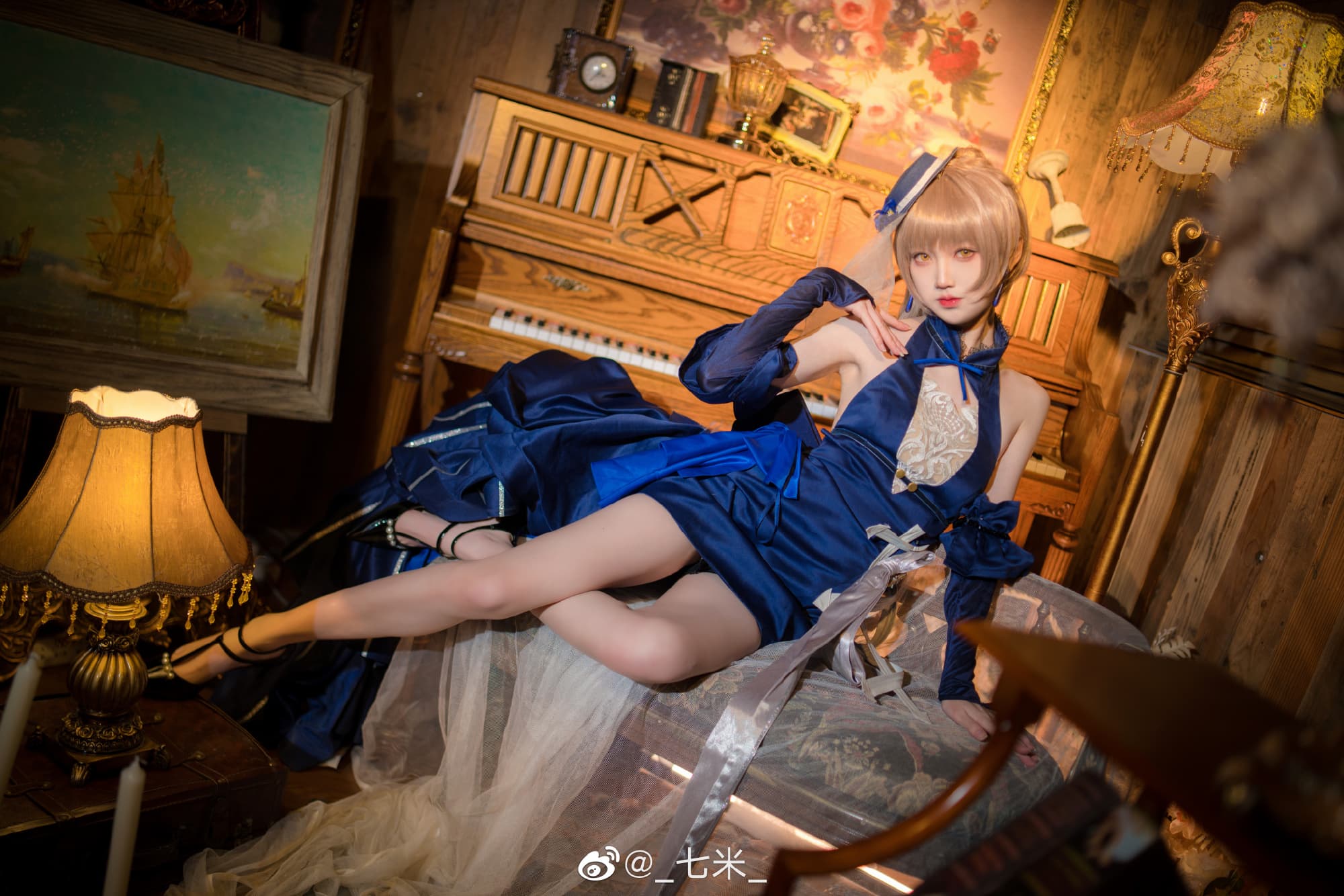 【COS】局长 如果不嫌弃的话 可以和我尝试一次四手联弹吗？ 无期迷途同人 ■禁闭者 MBCC-S-193 艾瑞尔@_七米_ COSPLAY-第3张