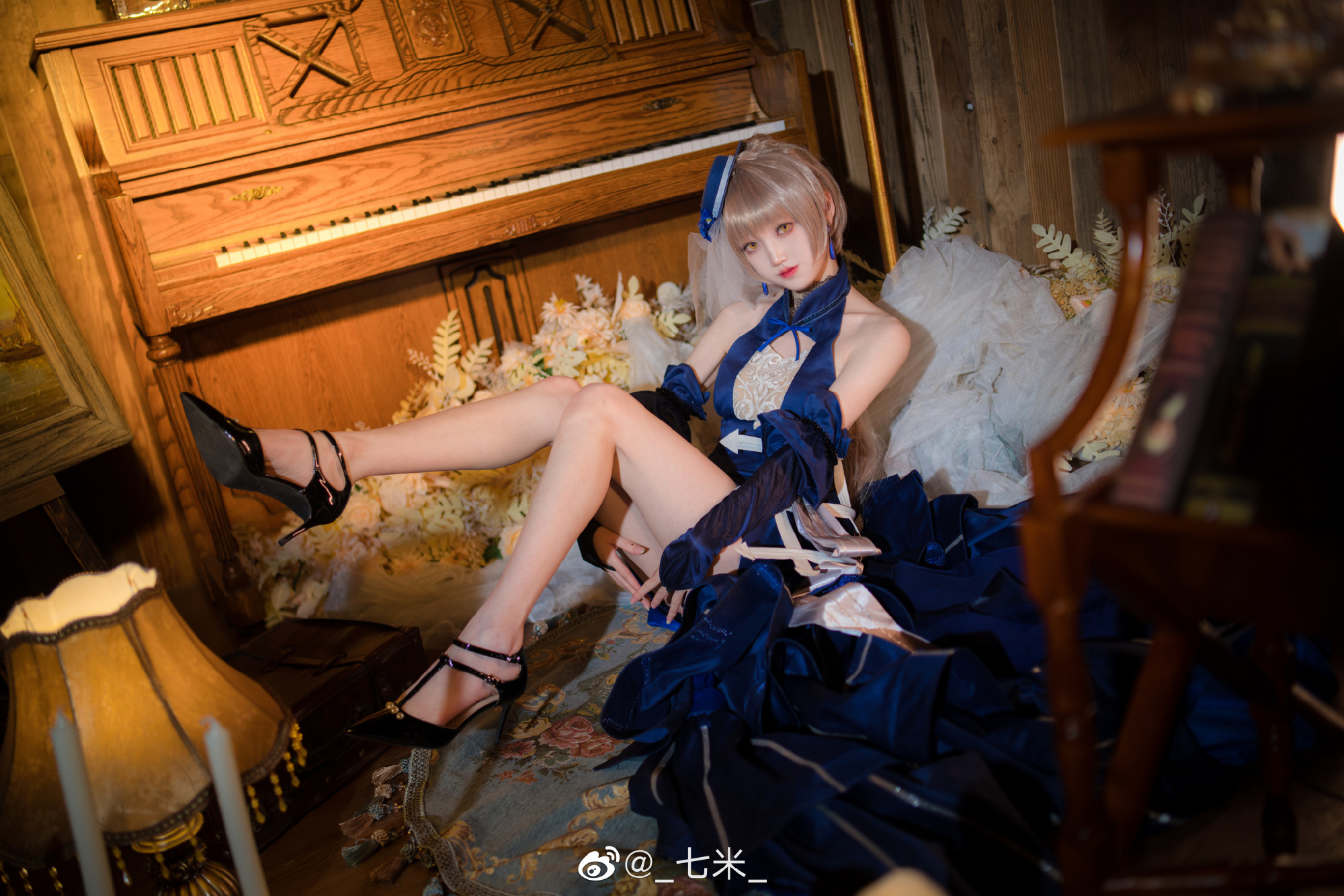 【COS】局长 如果不嫌弃的话 可以和我尝试一次四手联弹吗？ 无期迷途同人 ■禁闭者 MBCC-S-193 艾瑞尔@_七米_ COSPLAY-第4张