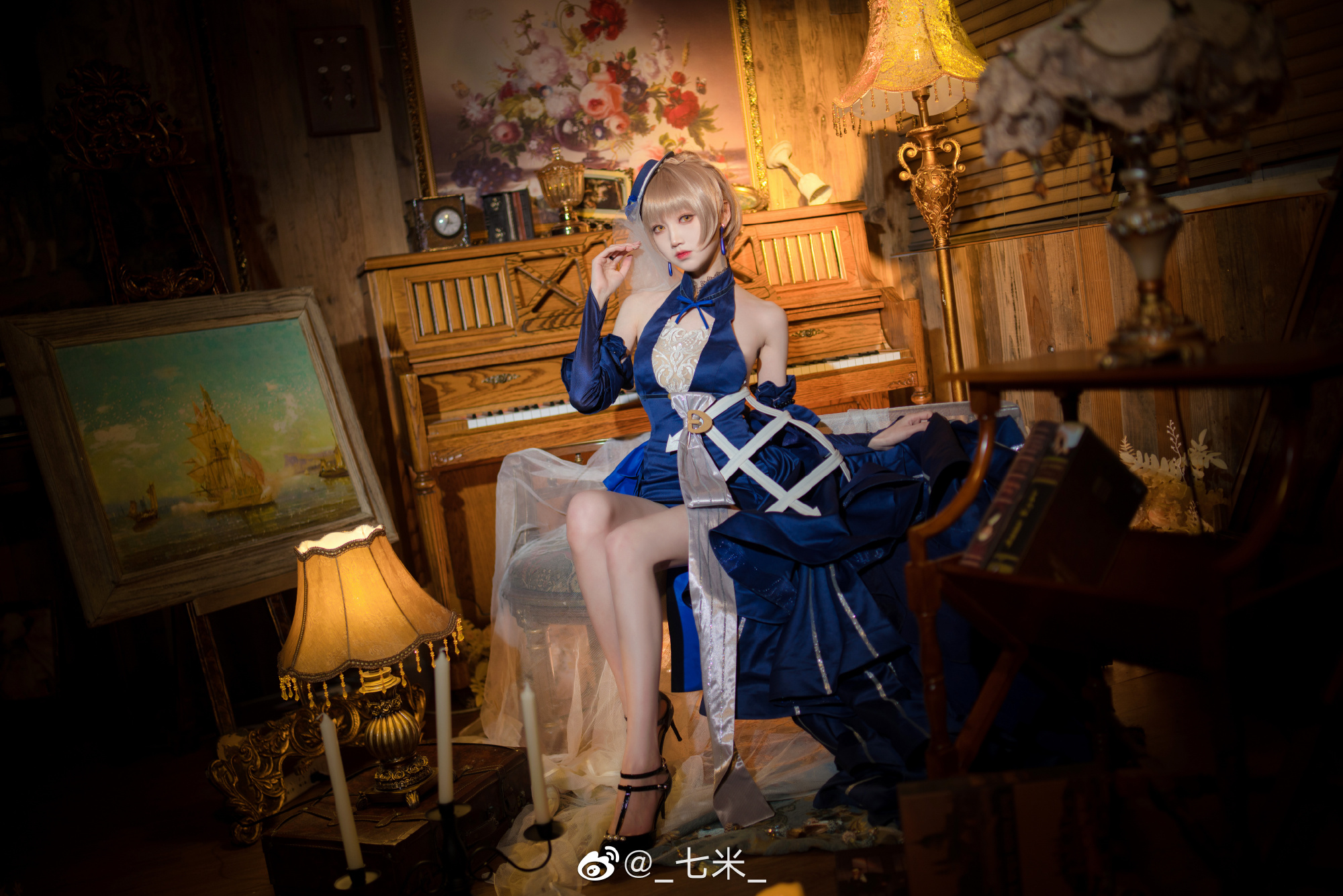 【COS】局长 如果不嫌弃的话 可以和我尝试一次四手联弹吗？ 无期迷途同人 ■禁闭者 MBCC-S-193 艾瑞尔@_七米_ COSPLAY-第5张