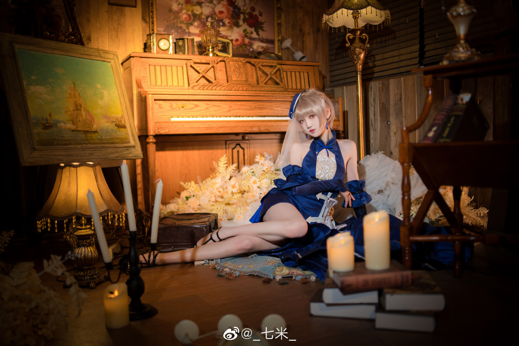 【COS】局长 如果不嫌弃的话 可以和我尝试一次四手联弹吗？ 无期迷途同人 ■禁闭者 MBCC-S-193 艾瑞尔@_七米_ COSPLAY-第6张