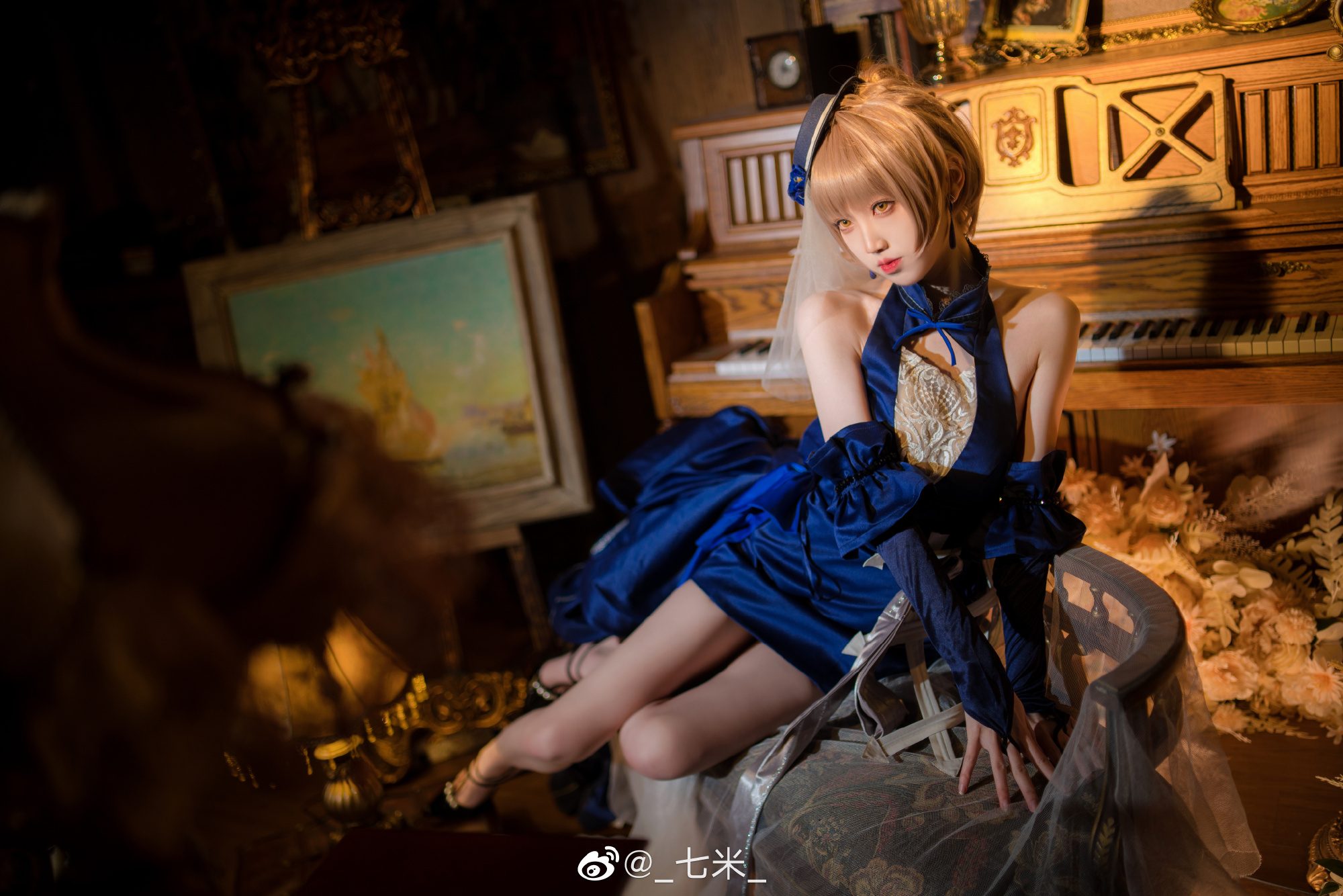 【COS】局长 如果不嫌弃的话 可以和我尝试一次四手联弹吗？ 无期迷途同人 ■禁闭者 MBCC-S-193 艾瑞尔@_七米_ COSPLAY-第7张