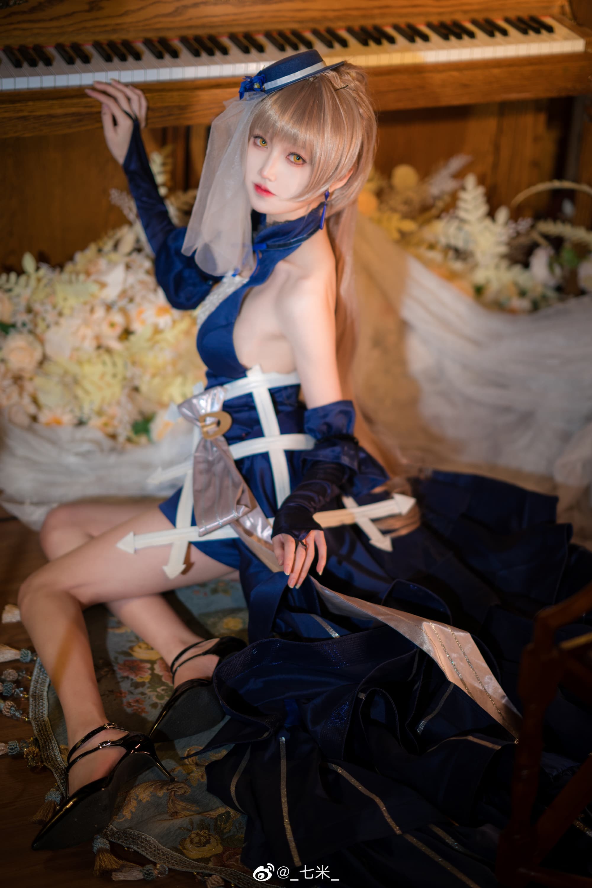 【COS】局长 如果不嫌弃的话 可以和我尝试一次四手联弹吗？ 无期迷途同人 ■禁闭者 MBCC-S-193 艾瑞尔@_七米_ COSPLAY-第8张