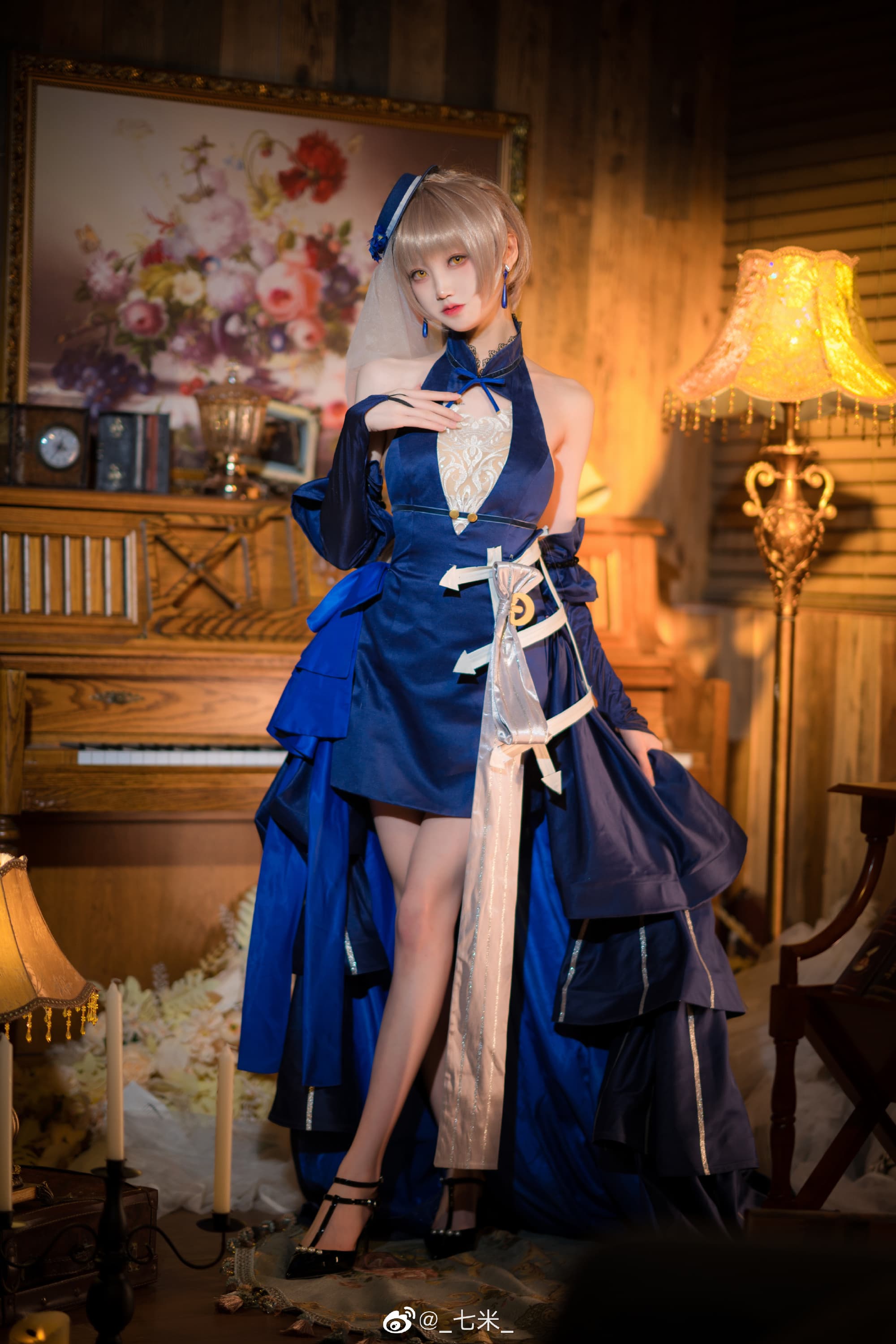 【COS】局长 如果不嫌弃的话 可以和我尝试一次四手联弹吗？ 无期迷途同人 ■禁闭者 MBCC-S-193 艾瑞尔@_七米_ COSPLAY-第11张