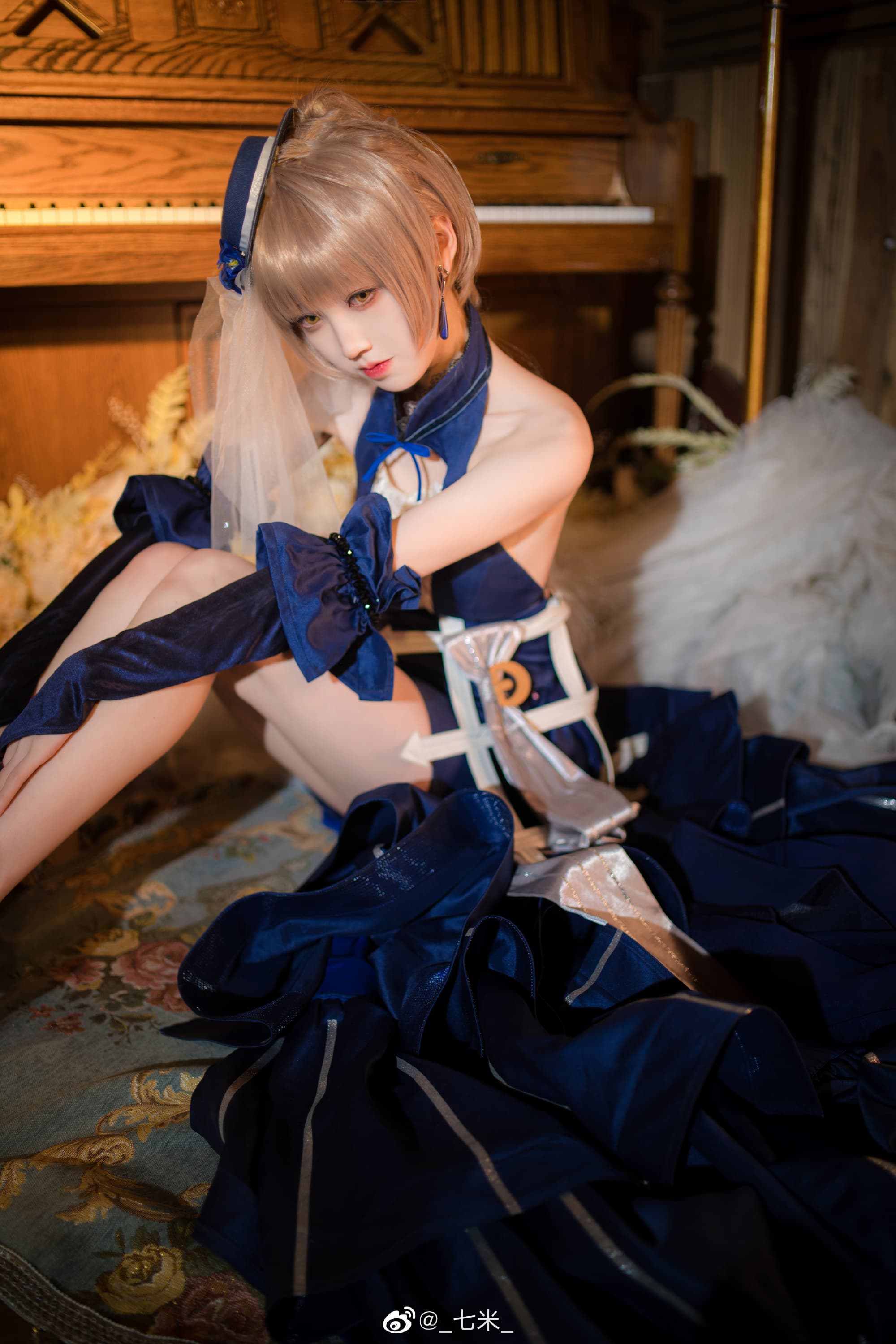 【COS】局长 如果不嫌弃的话 可以和我尝试一次四手联弹吗？ 无期迷途同人 ■禁闭者 MBCC-S-193 艾瑞尔@_七米_ COSPLAY-第12张