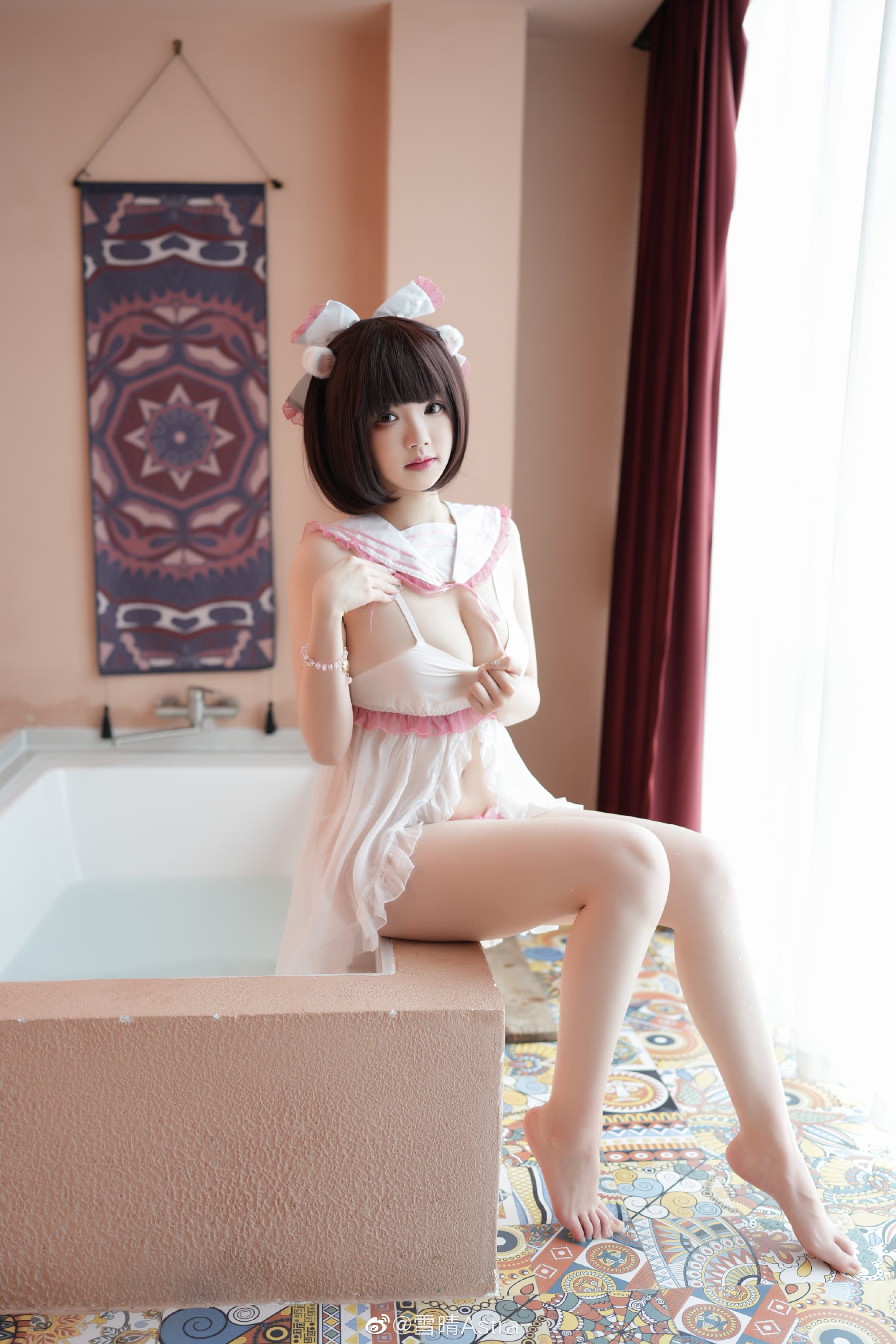 哥哥～一起喝牛奶吧(⁎⁍̴̛ᴗ⁍̴̛⁎)也许我还会长身体@雪晴Astra- 摄影-第9张