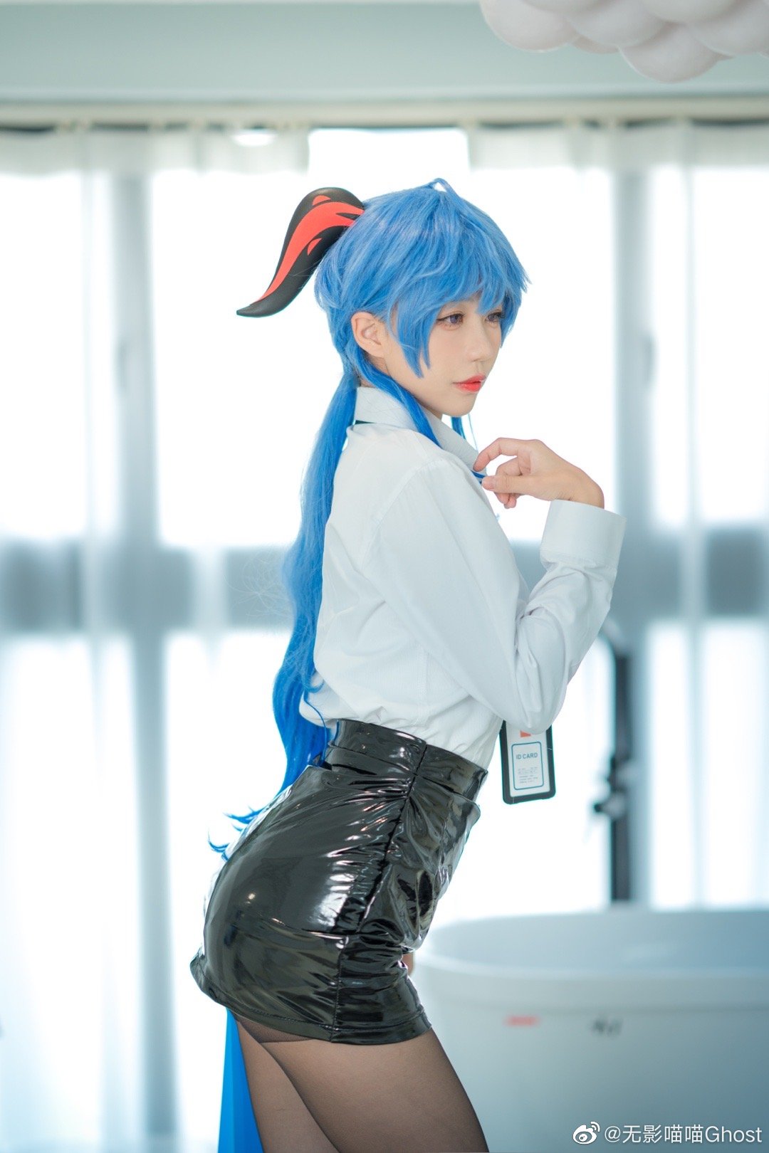 【COS】原神 甘雨 雷电将军@无影喵喵Ghost COSPLAY-第5张