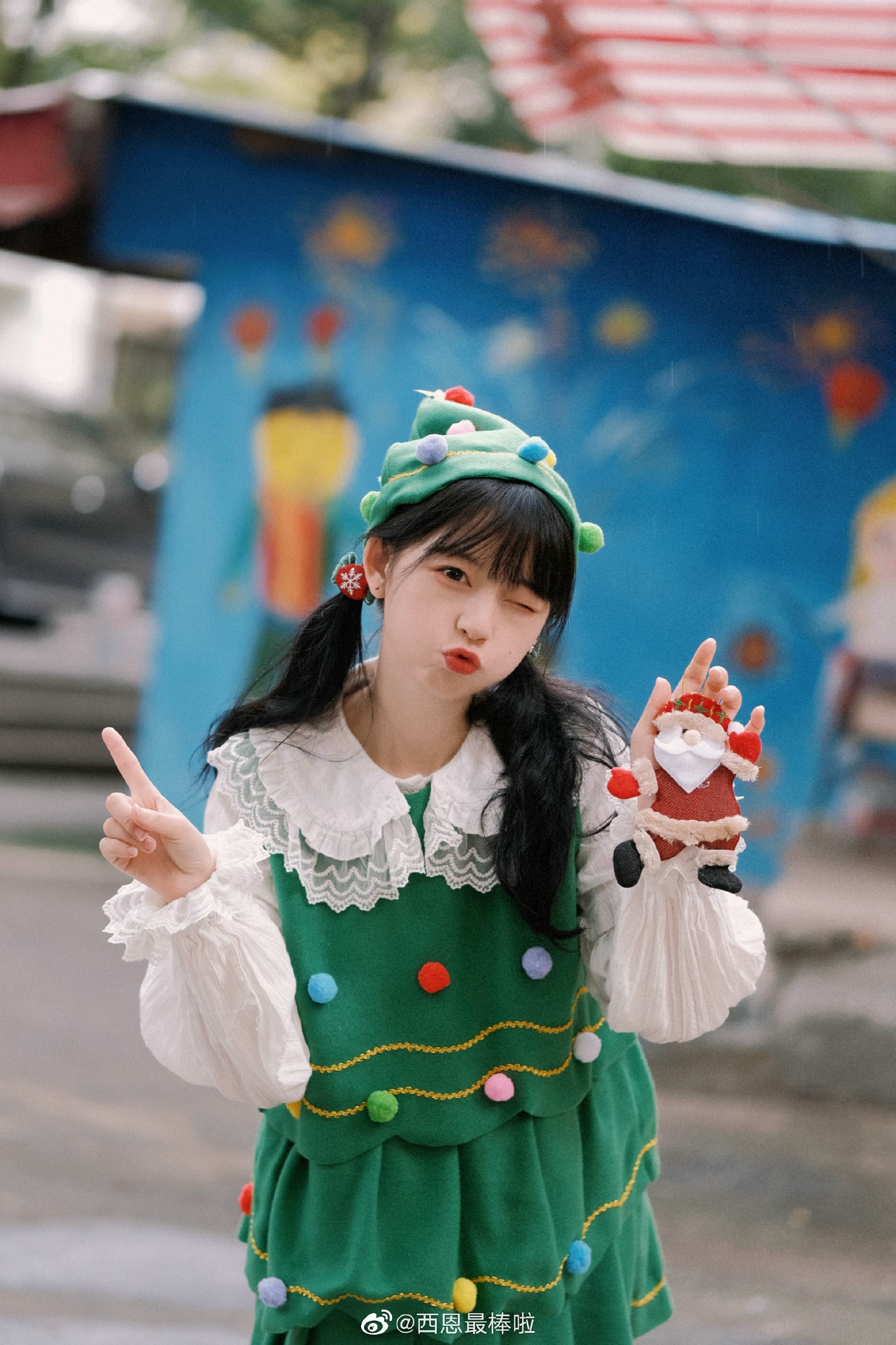 我是一棵圣诞树🎄 请在我的身上挂满礼物！@西恩最棒啦 摄影-第15张