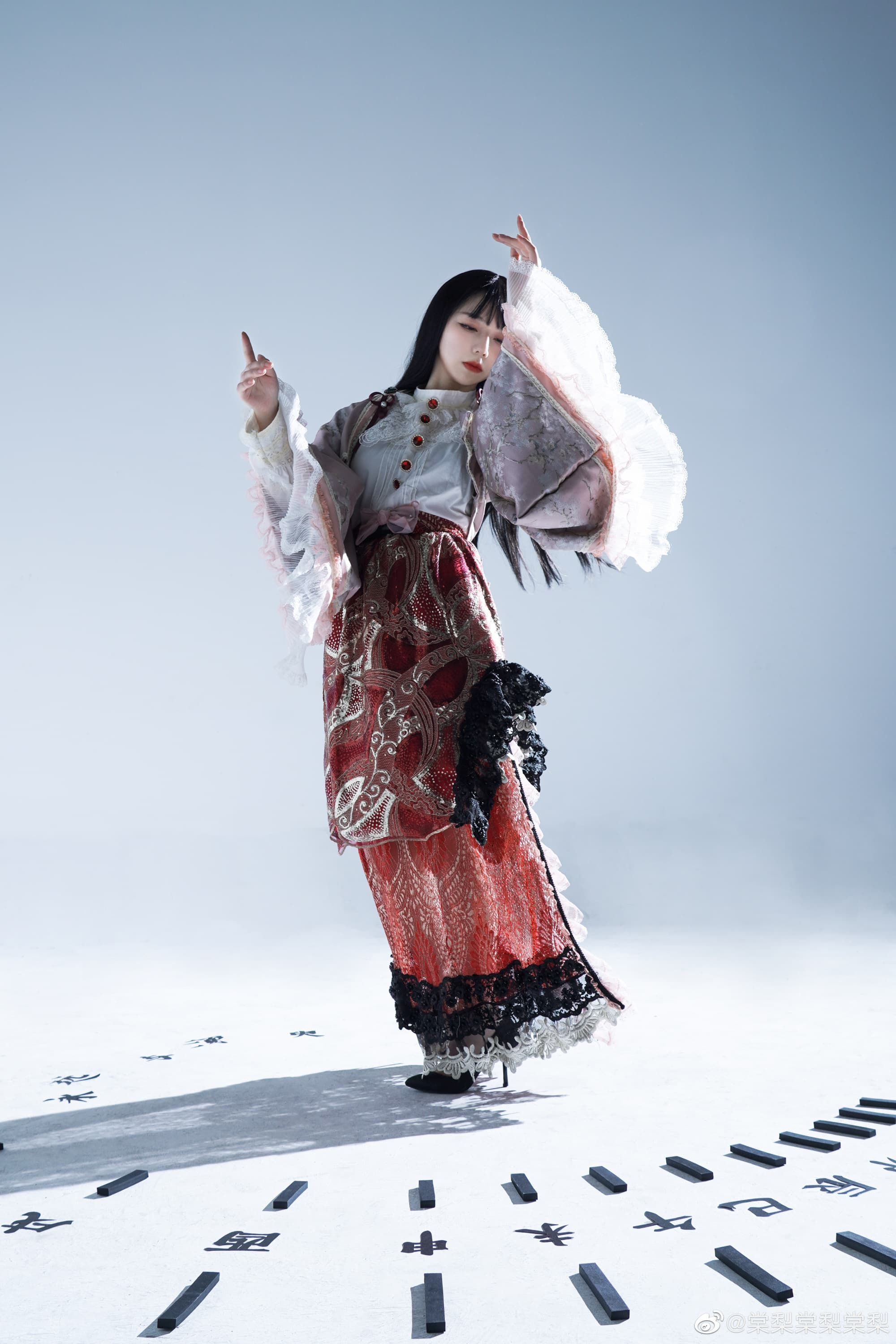【COS】永远与须臾的罪人，永锢于时间的牢笼之中 东方 蓬莱山 辉夜 @棠梨棠梨棠梨 COSPLAY-第3张