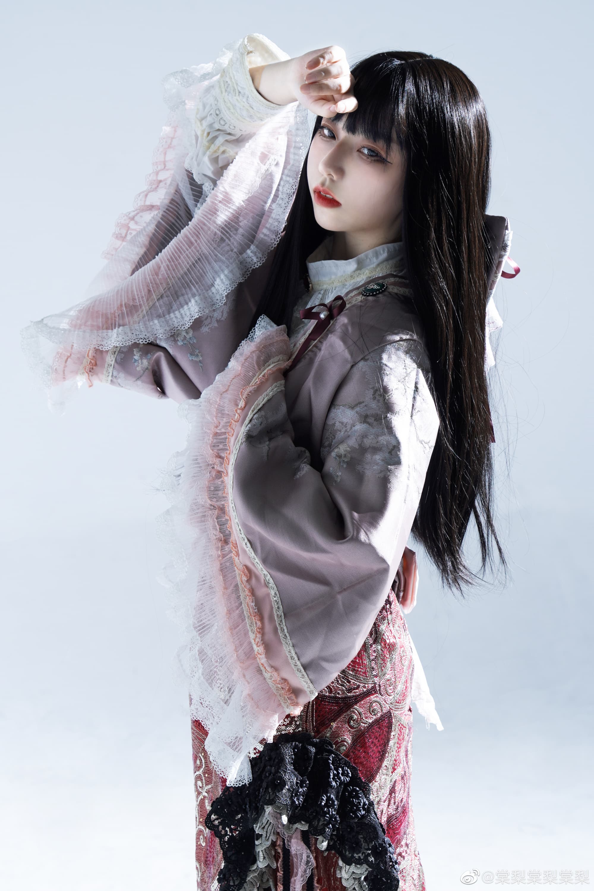 【COS】永远与须臾的罪人，永锢于时间的牢笼之中 东方 蓬莱山 辉夜 @棠梨棠梨棠梨 COSPLAY-第6张