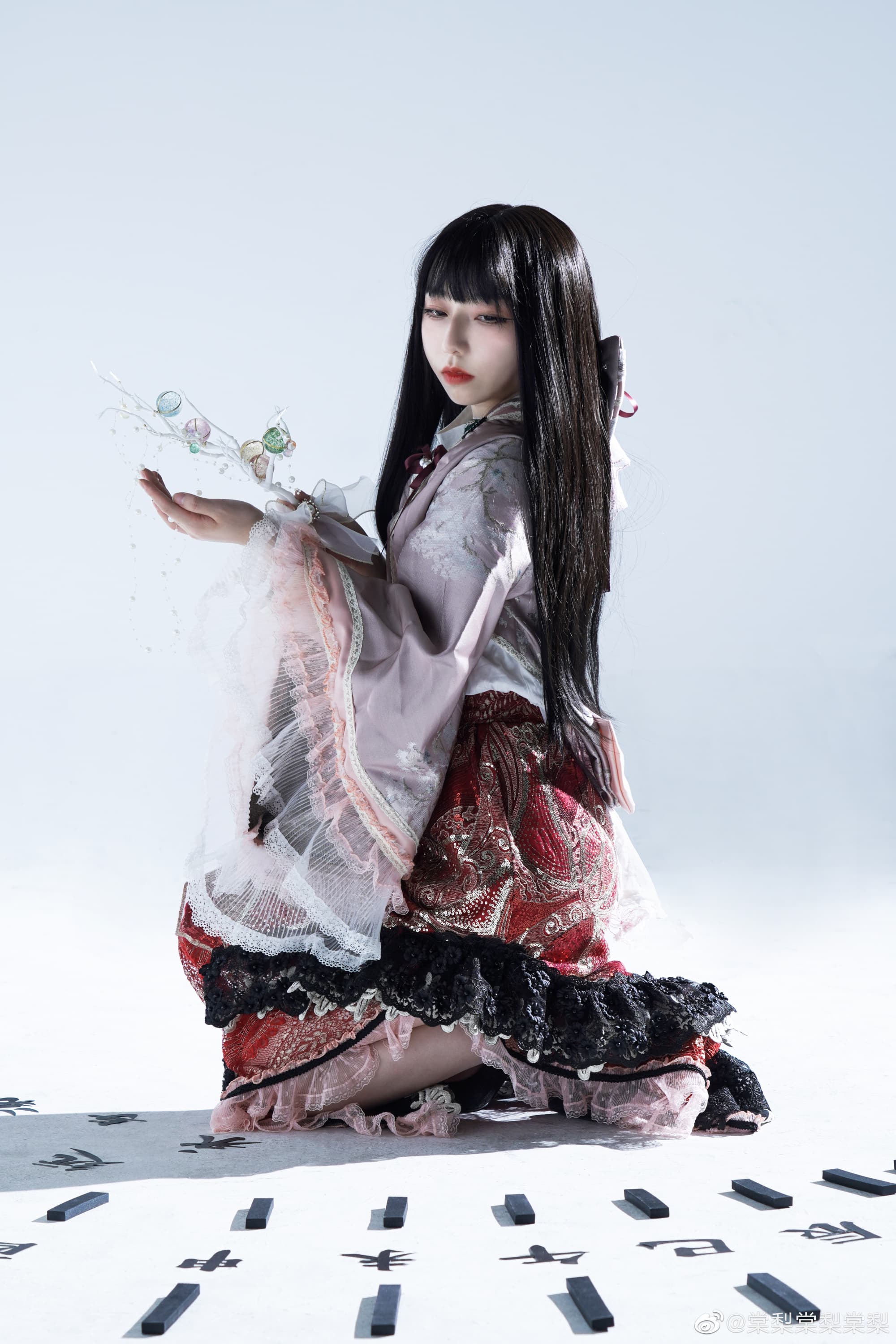 【COS】永远与须臾的罪人，永锢于时间的牢笼之中 东方 蓬莱山 辉夜 @棠梨棠梨棠梨 COSPLAY-第8张