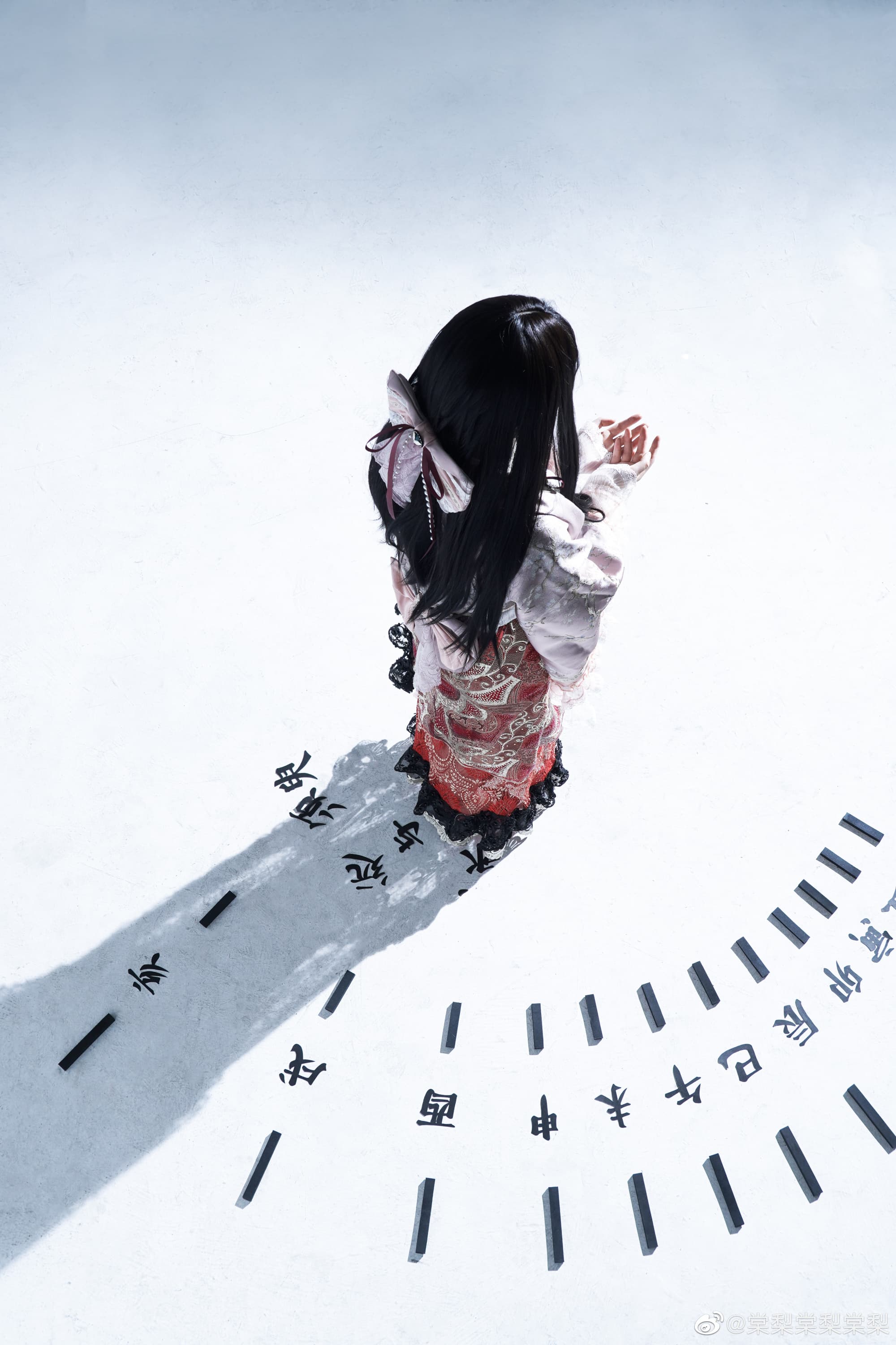 【COS】永远与须臾的罪人，永锢于时间的牢笼之中 东方 蓬莱山 辉夜 @棠梨棠梨棠梨 COSPLAY-第13张