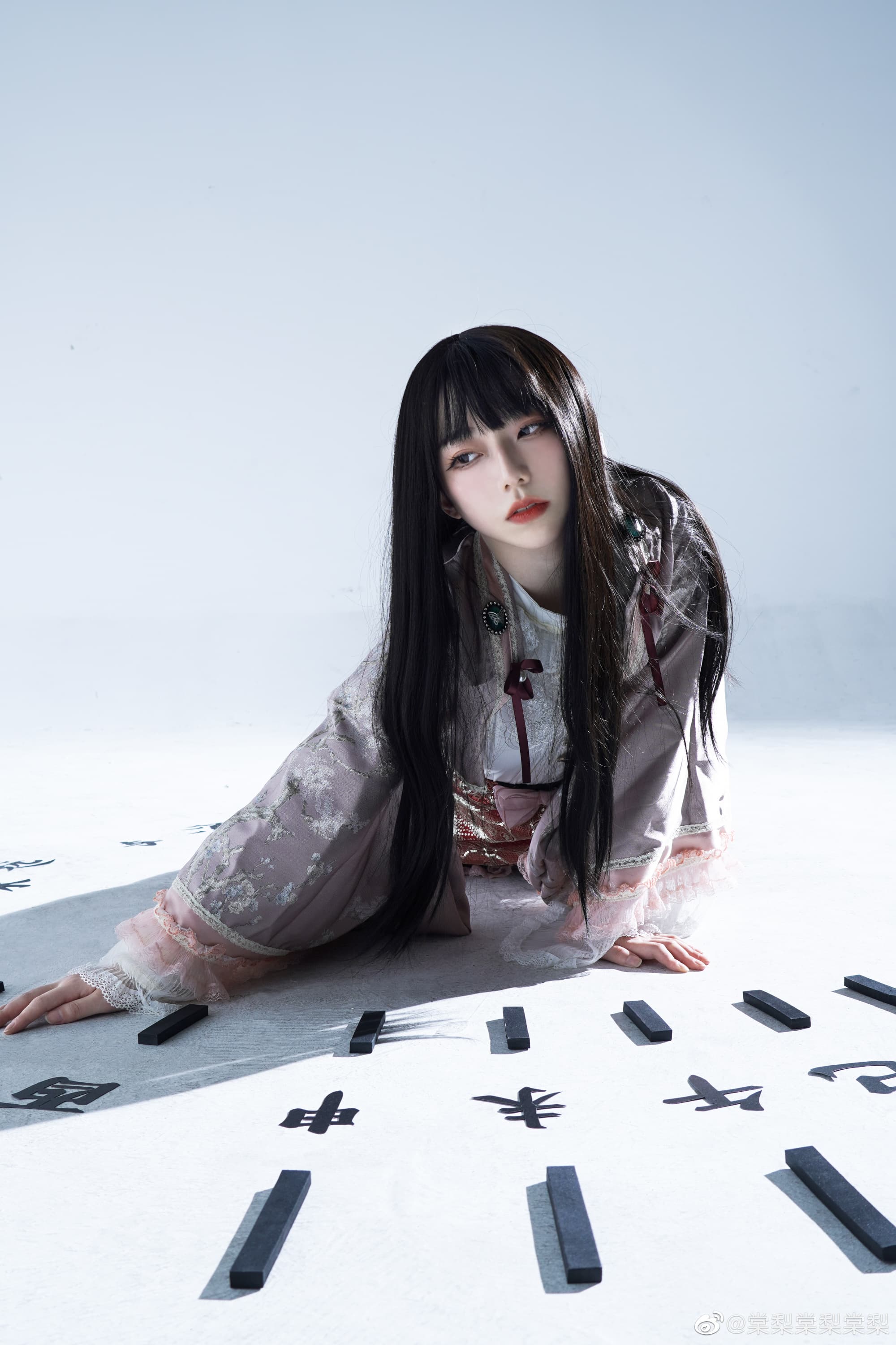 【COS】永远与须臾的罪人，永锢于时间的牢笼之中 东方 蓬莱山 辉夜 @棠梨棠梨棠梨 COSPLAY-第14张