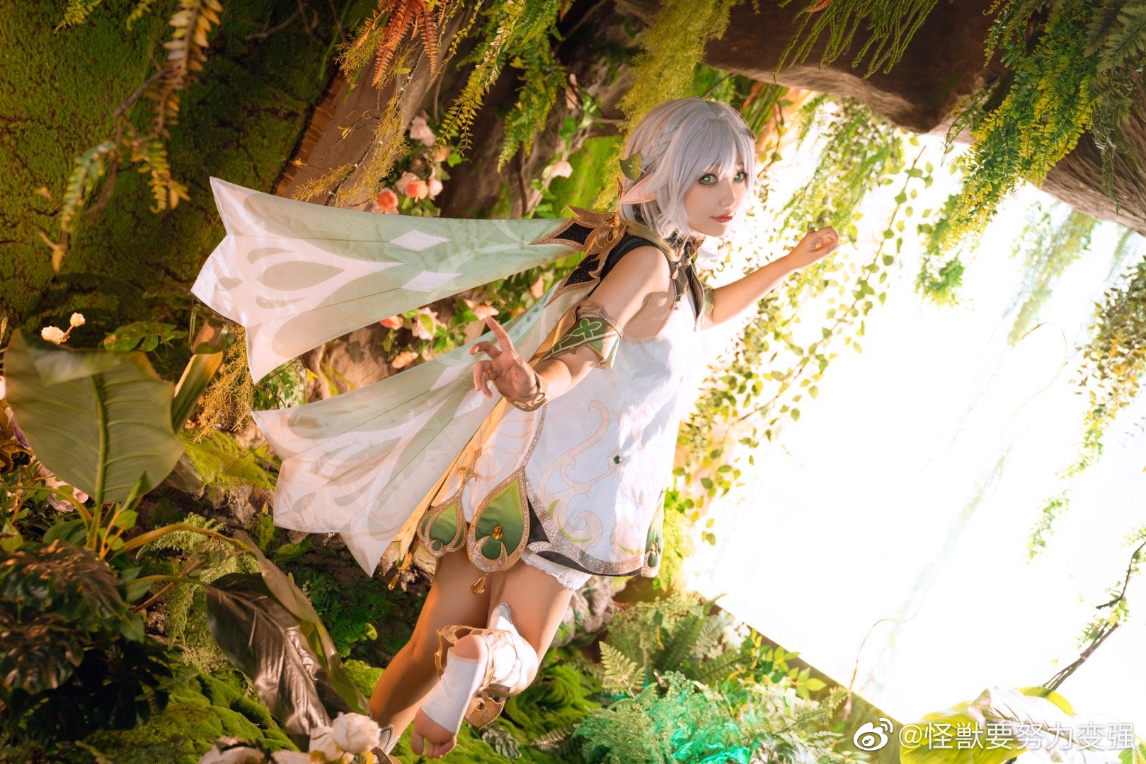 【COS】快去睡吧，放心，我已经为你准备好甜甜的梦啦。 原神 小吉祥草王·纳西妲@怪獣要努力变强 COSPLAY-第10张