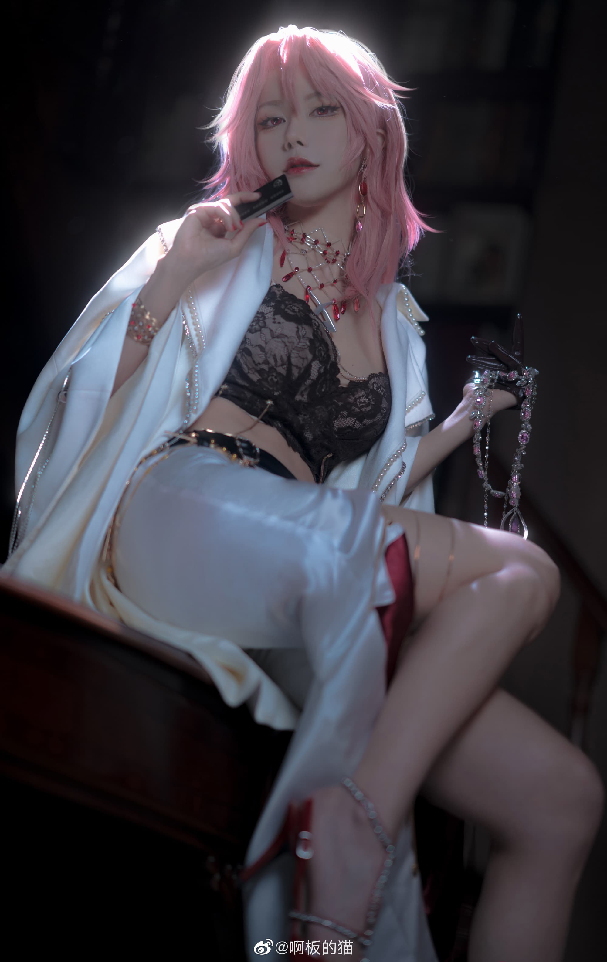 【COS】我会像爱西迪一样爱你～一点委屈都不让你受，你想要什么我都给你买！无期迷途 切尔西伯爵@啊板的猫 COSPLAY-第1张