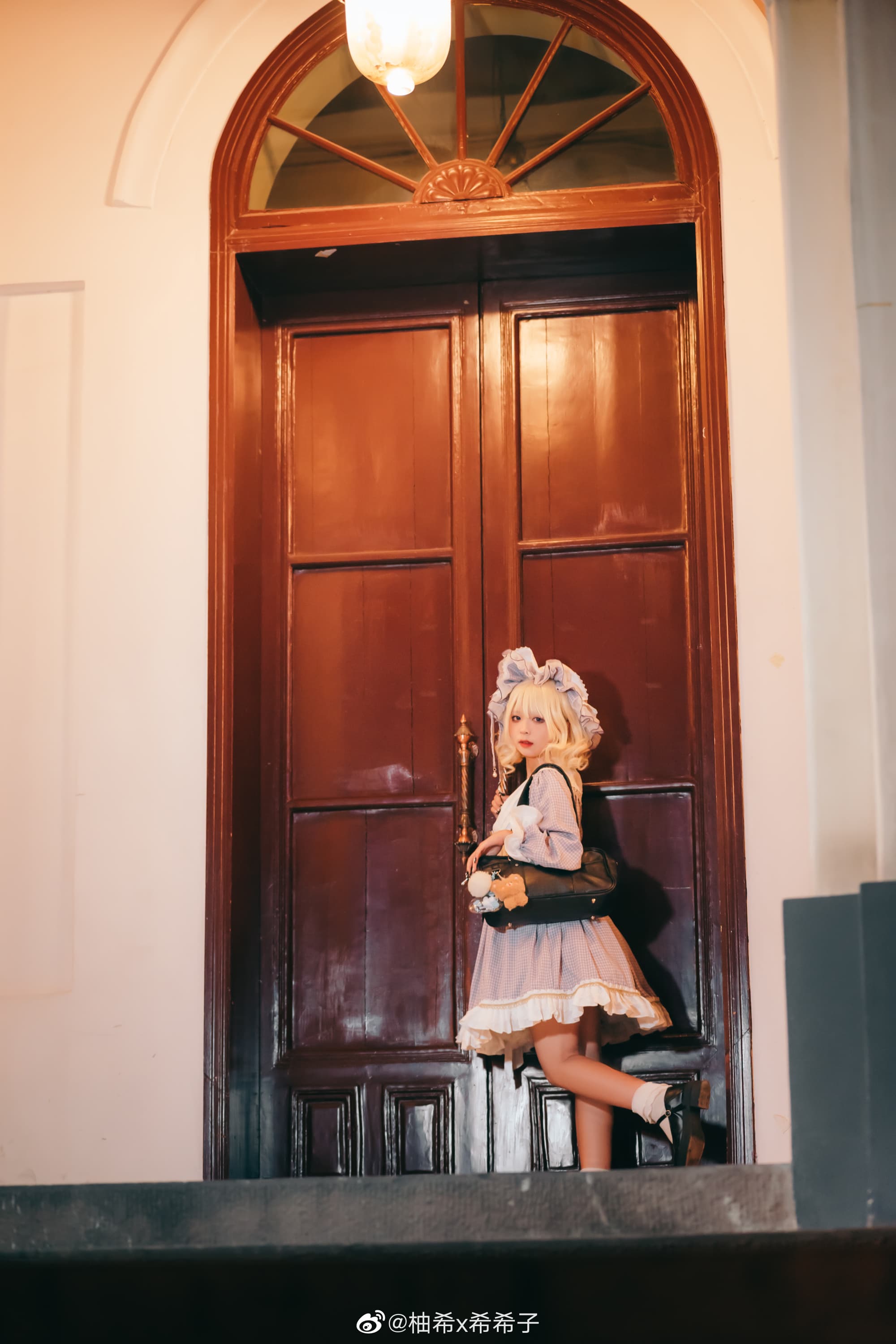 【COS】莲子……是否与我在同一片天空下呢 东方project 玛艾露贝莉·赫恩 cos@柚希x希希子 COSPLAY-第4张