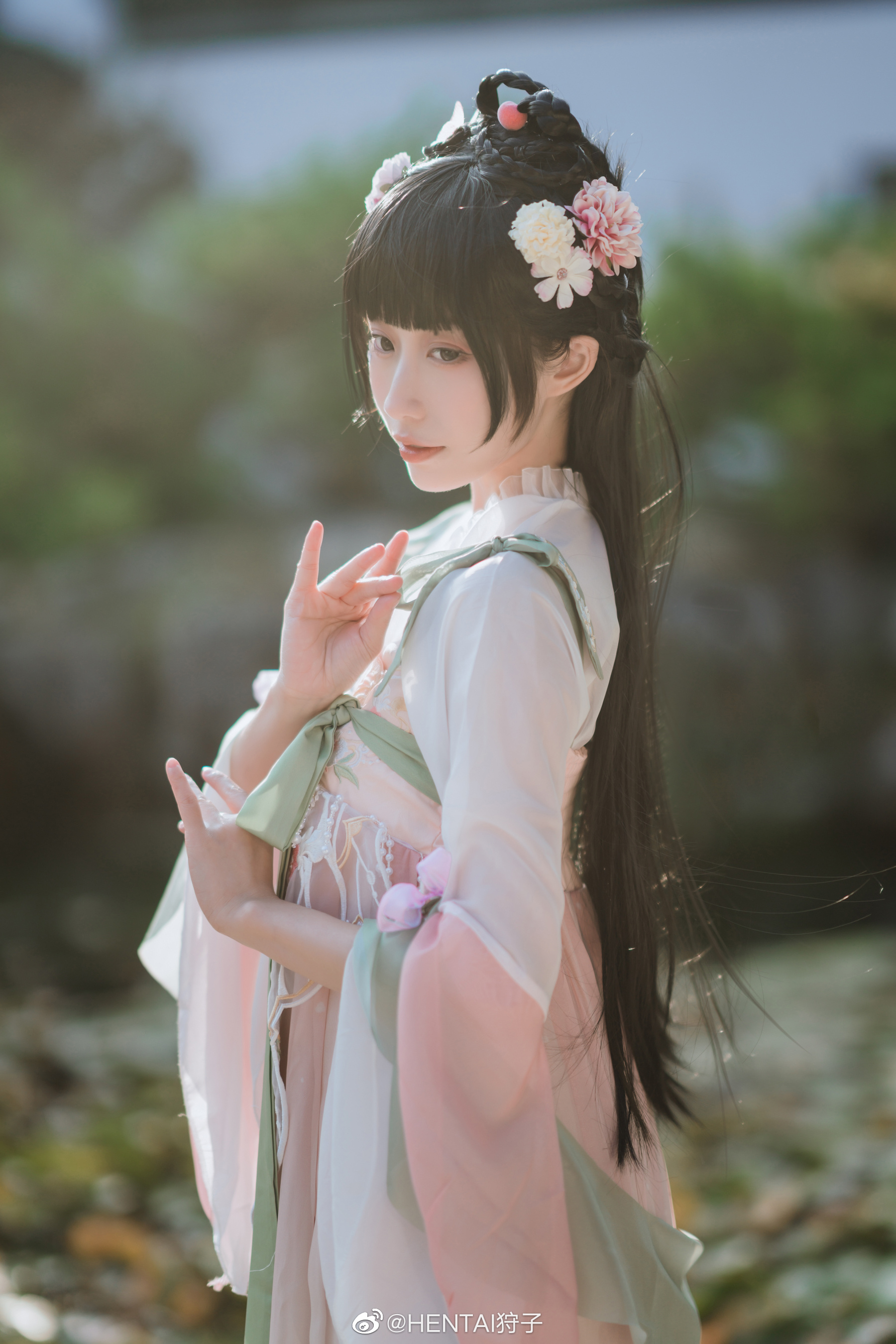仰天一笑无拘束，云在西湖月在天。@HENTAI狩子 COSPLAY-第2张