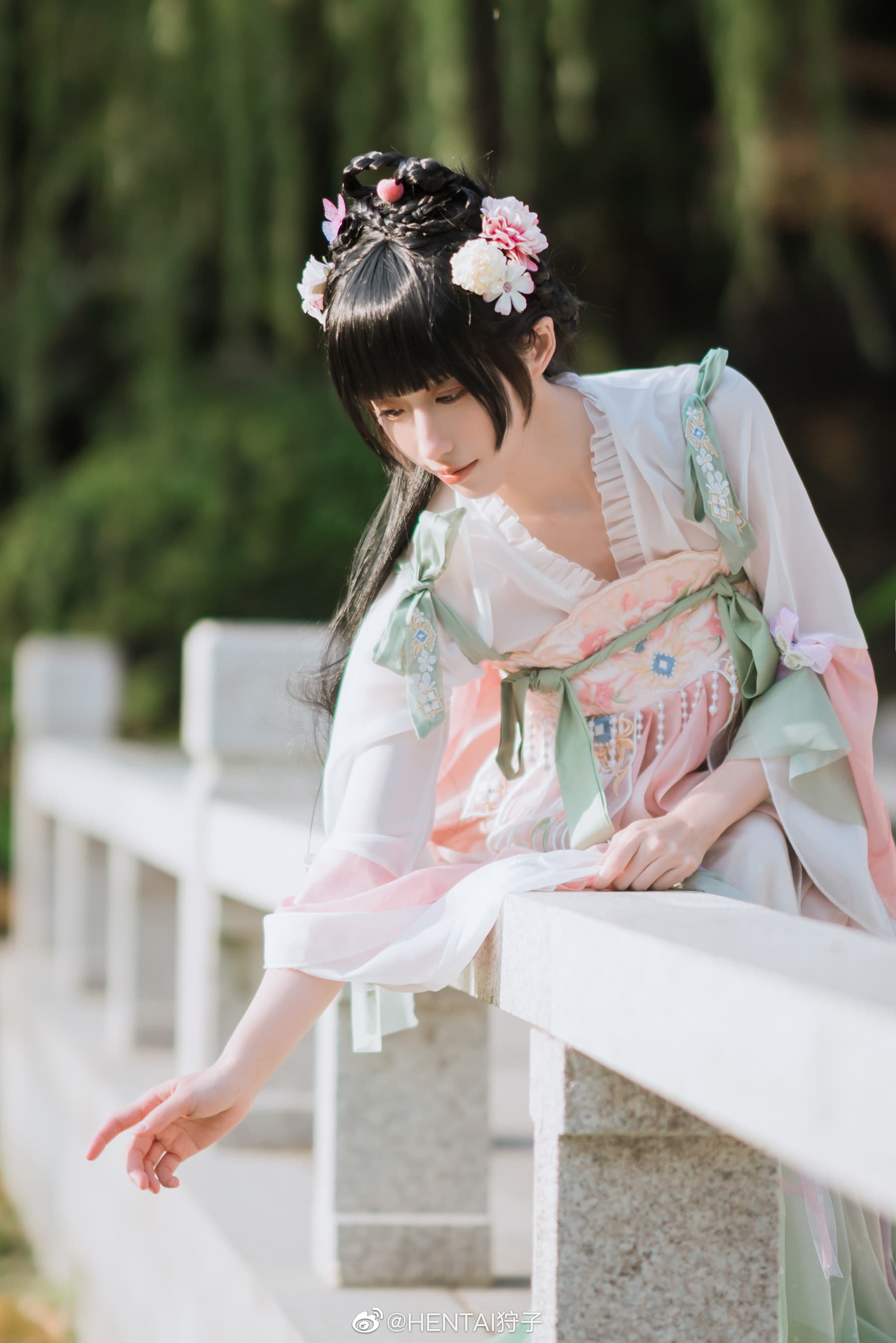 仰天一笑无拘束，云在西湖月在天。@HENTAI狩子 COSPLAY-第4张