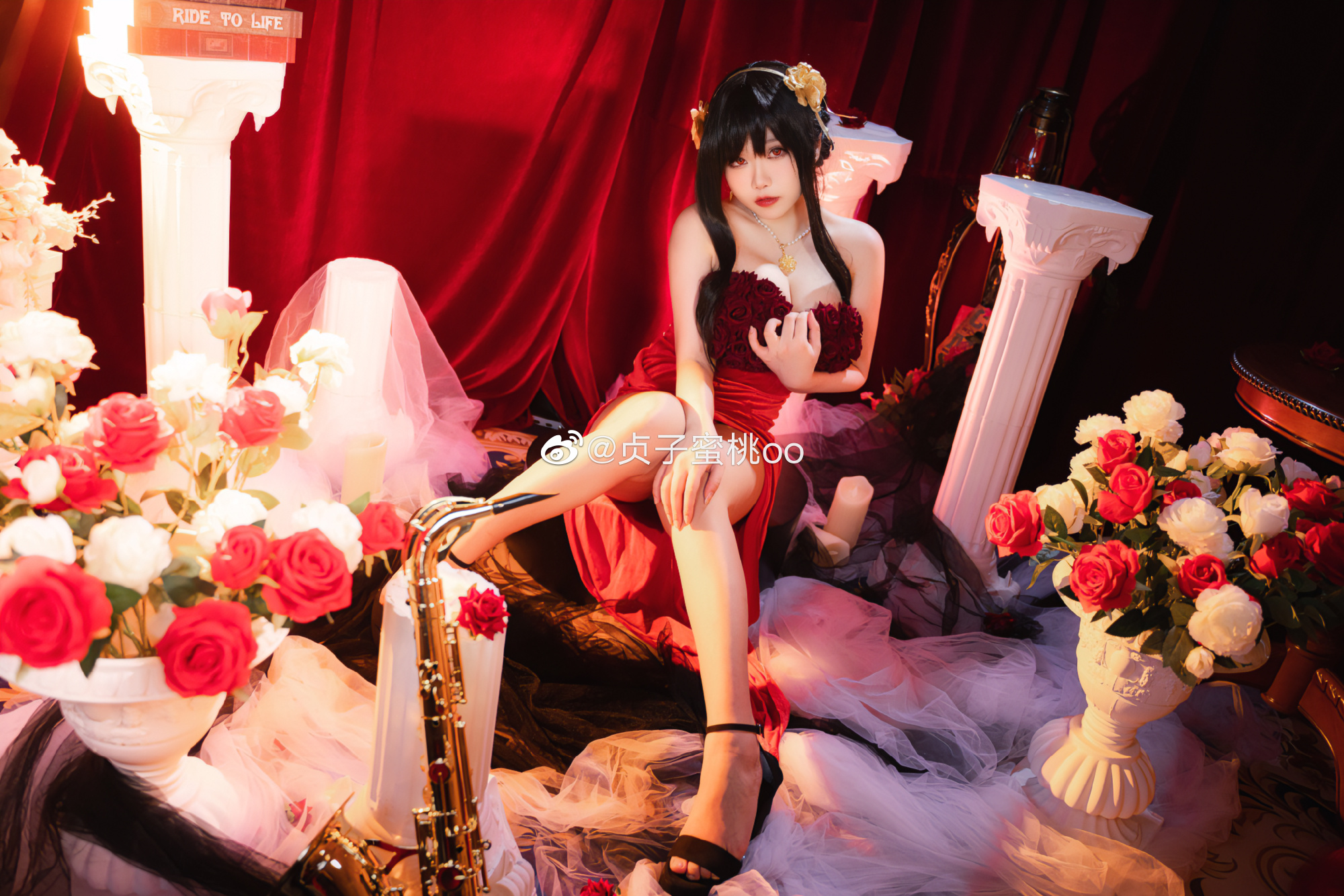 终于发了觉得自己特别难出的约尔太太 希望大家喜欢@贞子蜜桃oo COSPLAY-第1张