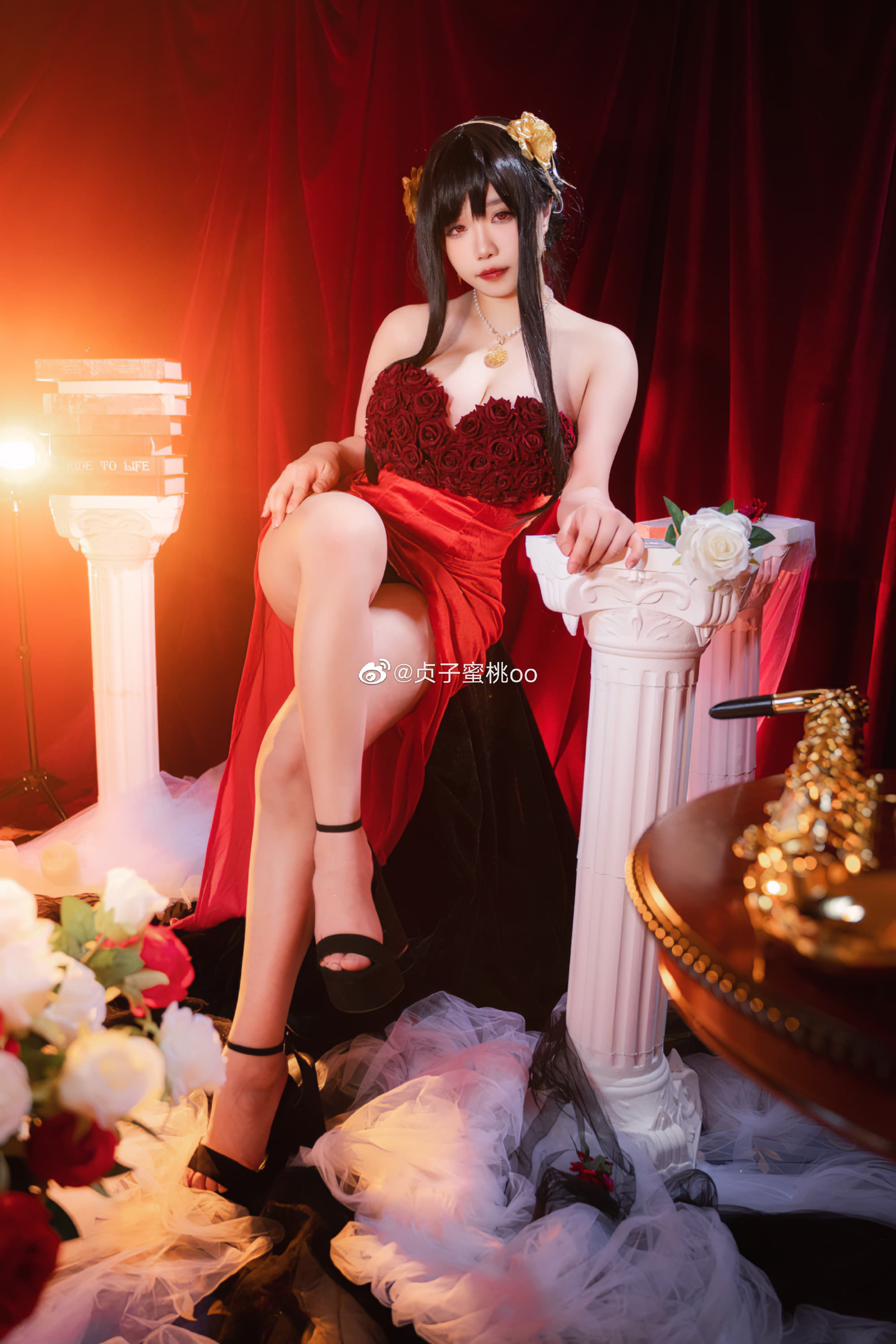 终于发了觉得自己特别难出的约尔太太 希望大家喜欢@贞子蜜桃oo COSPLAY-第2张