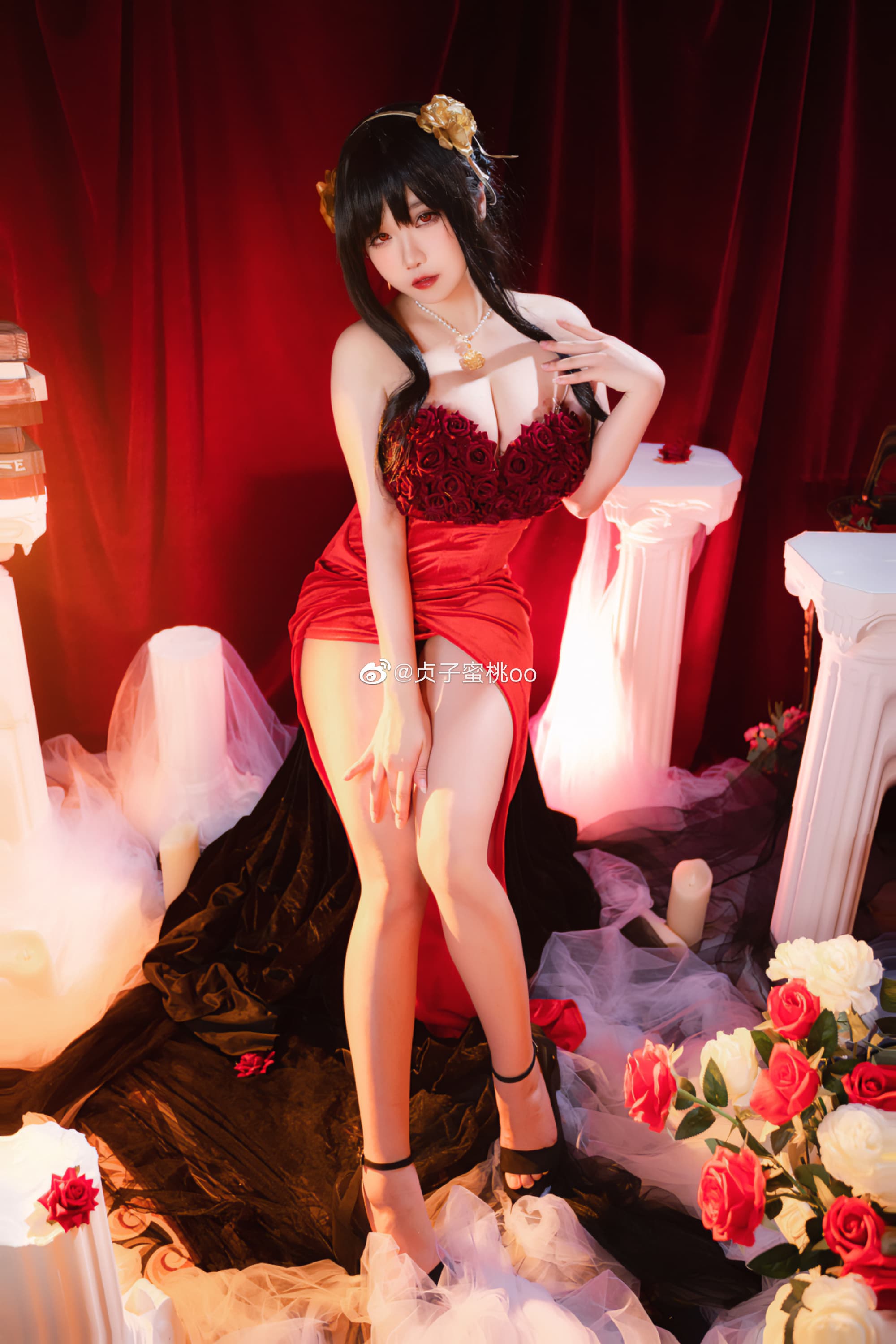终于发了觉得自己特别难出的约尔太太 希望大家喜欢@贞子蜜桃oo COSPLAY-第4张
