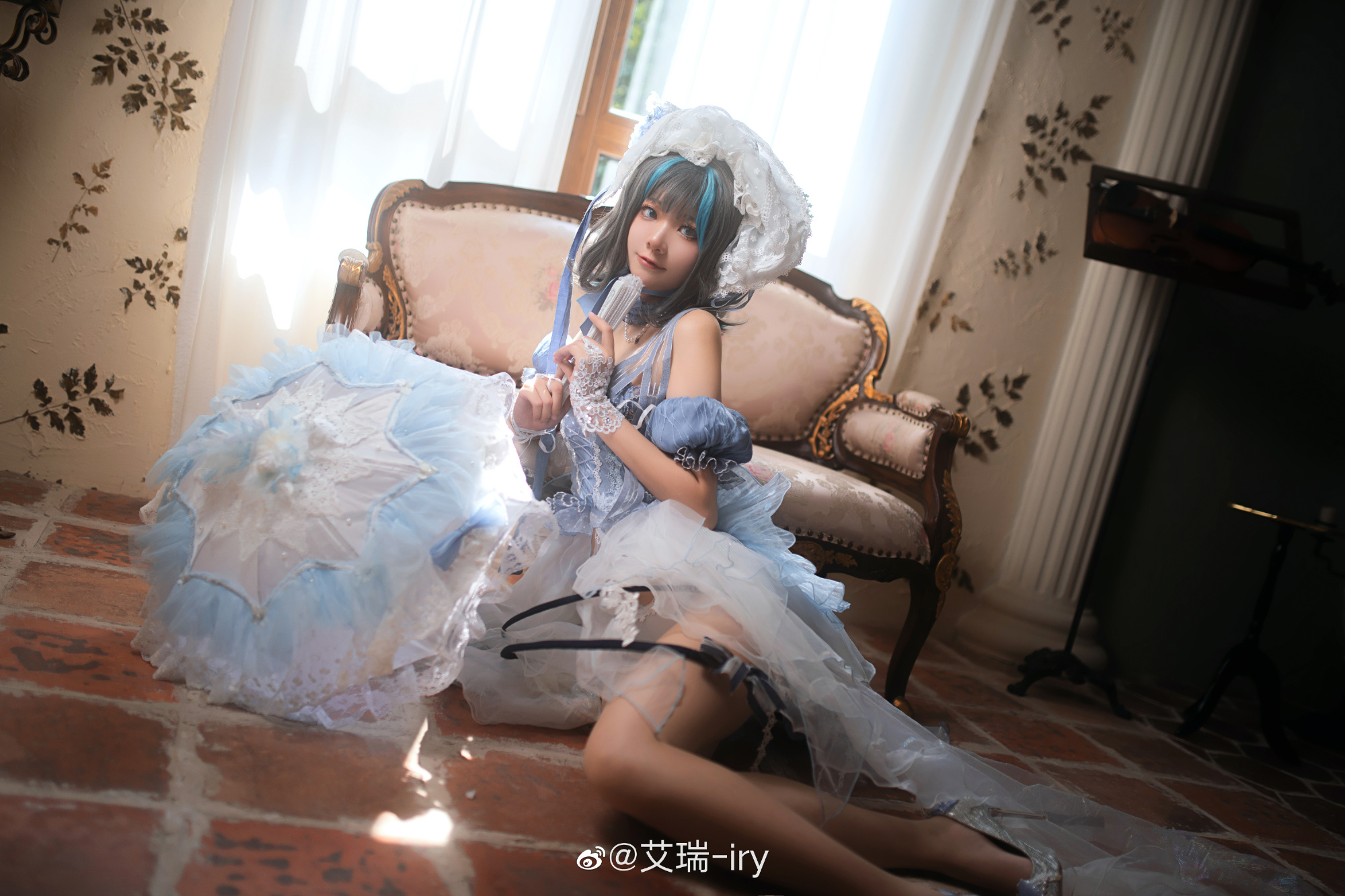 【COS】碧蓝航线 柴郡  冰雪公主-礼服废稿ver.❄️ @艾瑞-iry COSPLAY-第7张