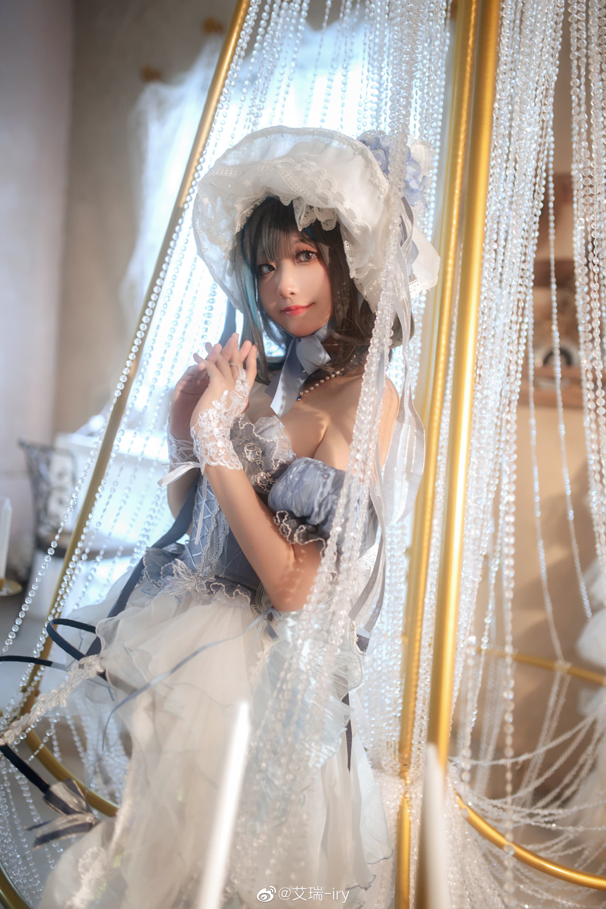 【COS】碧蓝航线 柴郡  冰雪公主-礼服废稿ver.❄️ @艾瑞-iry COSPLAY-第8张